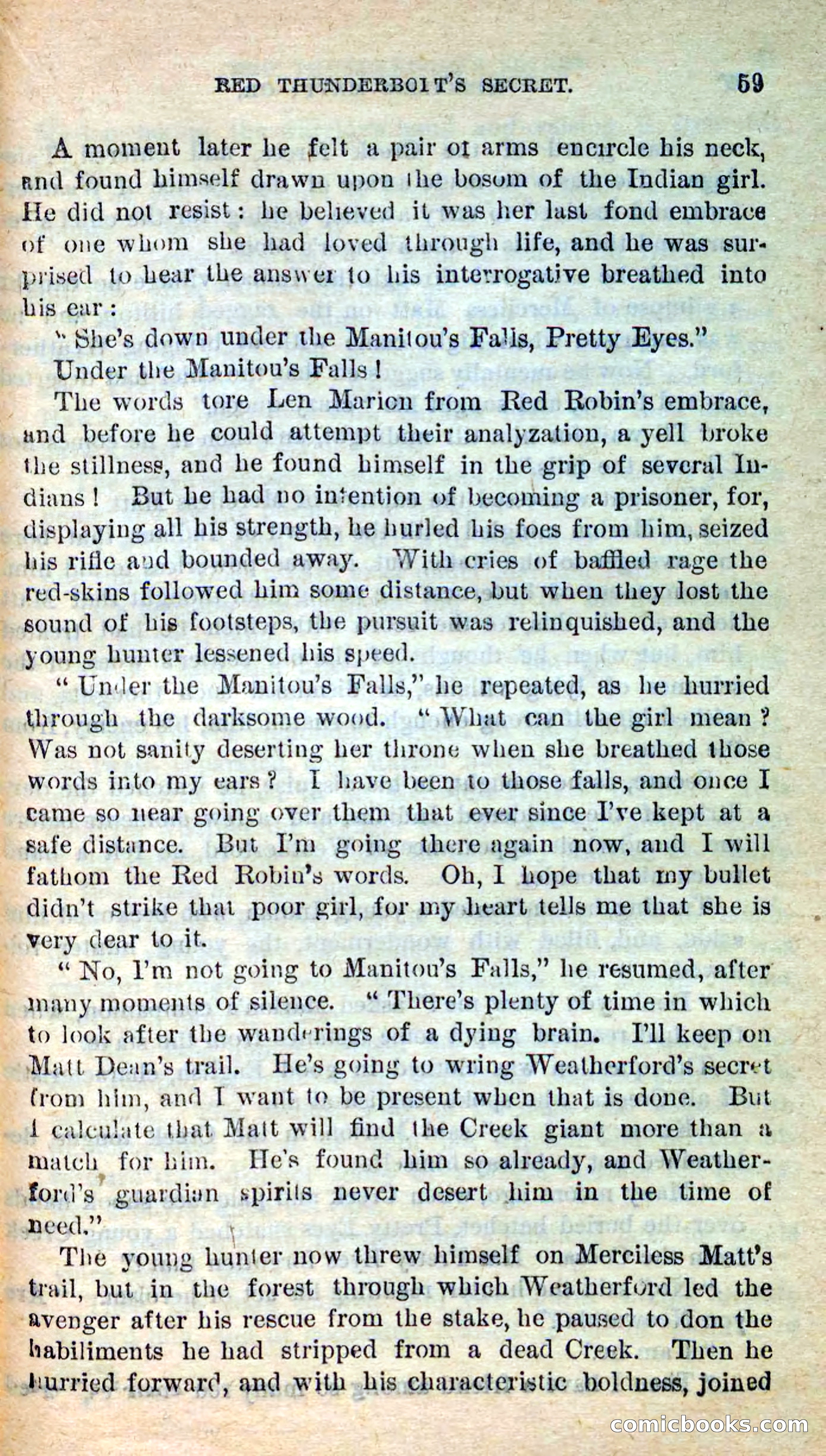 Beadle's New Dime Novels: Merciless Matt — page 55 of 100