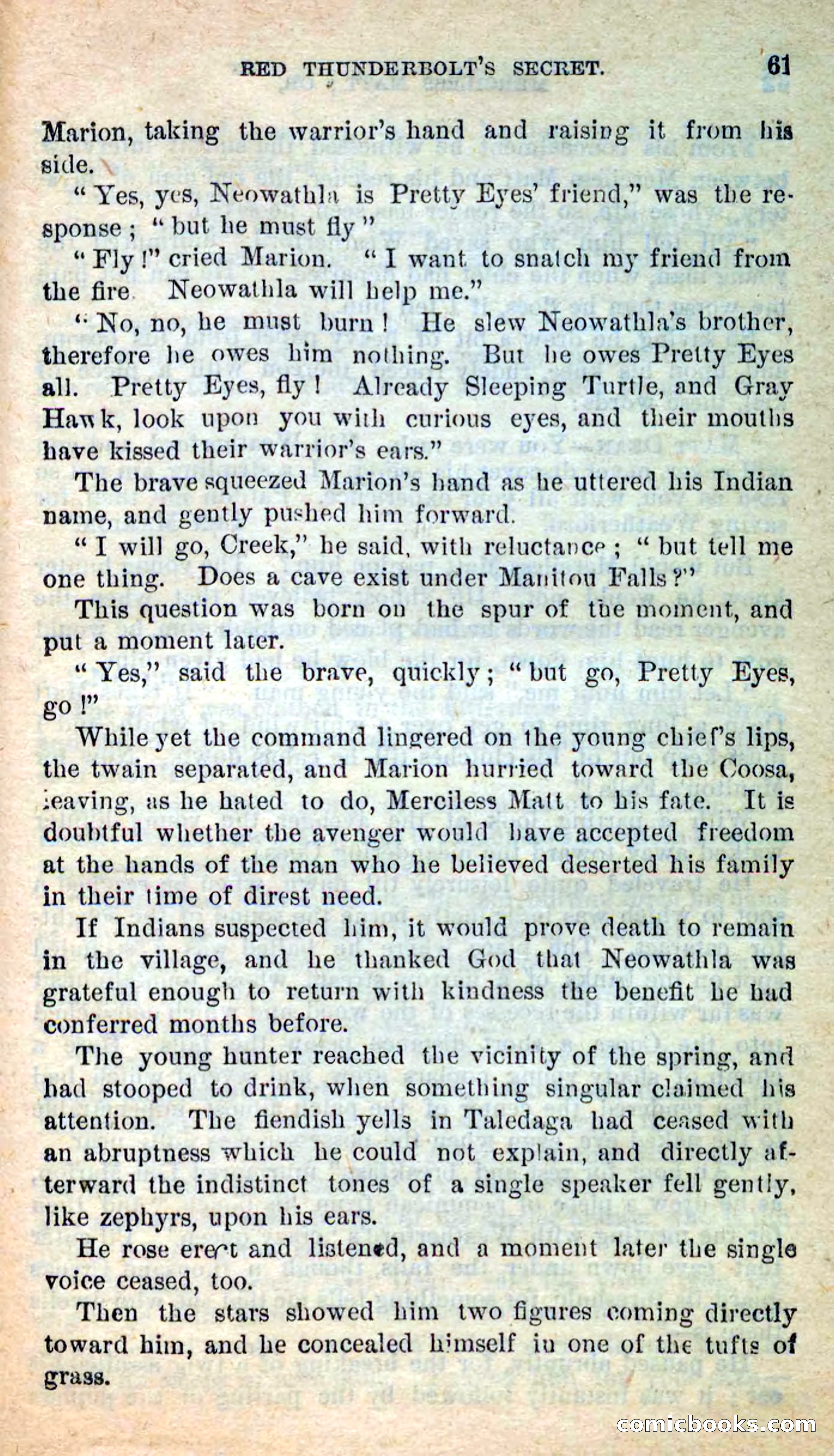 Beadle's New Dime Novels: Merciless Matt — page 57 of 100