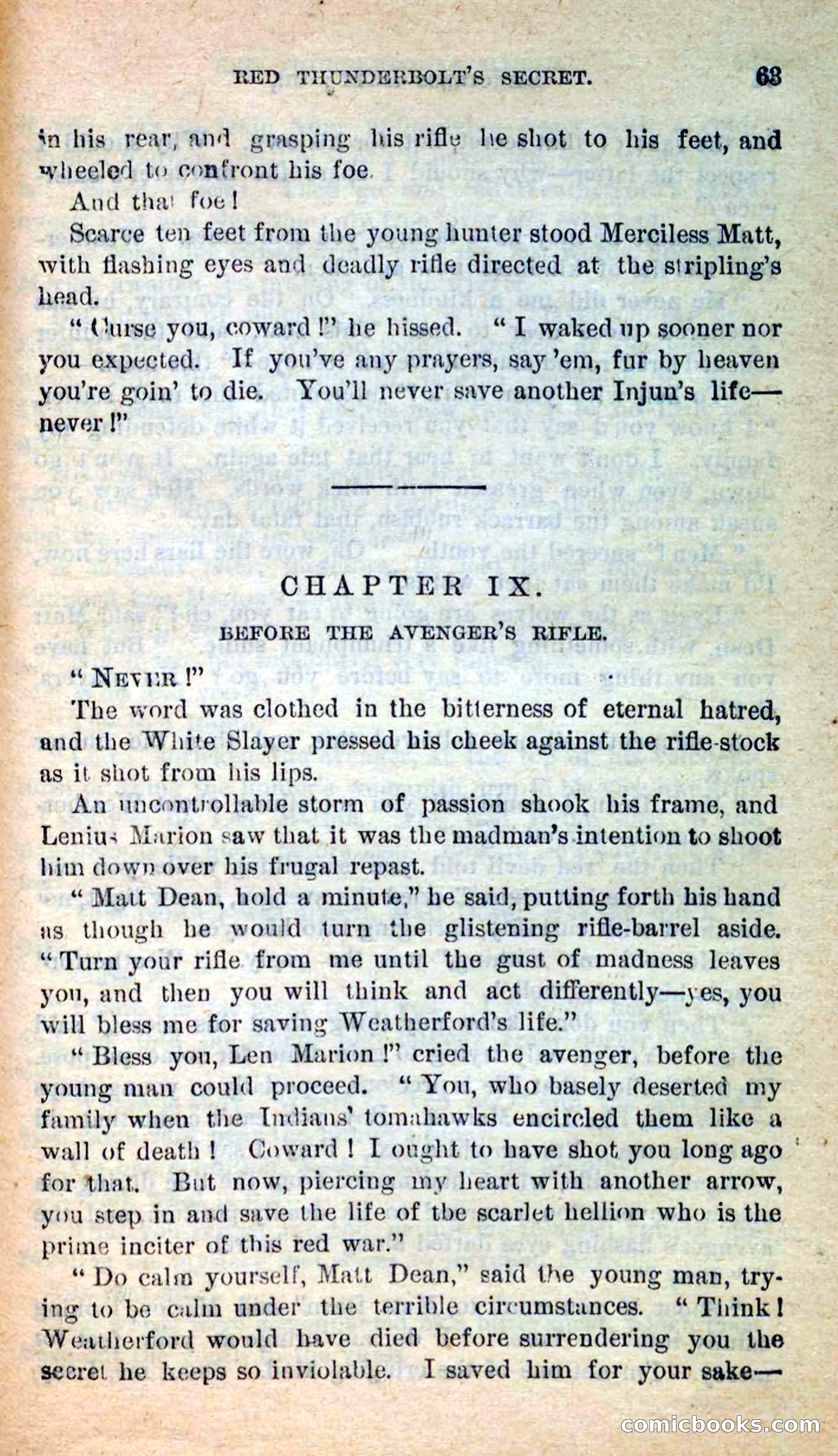 Beadle's New Dime Novels: Merciless Matt — page 59 of 100