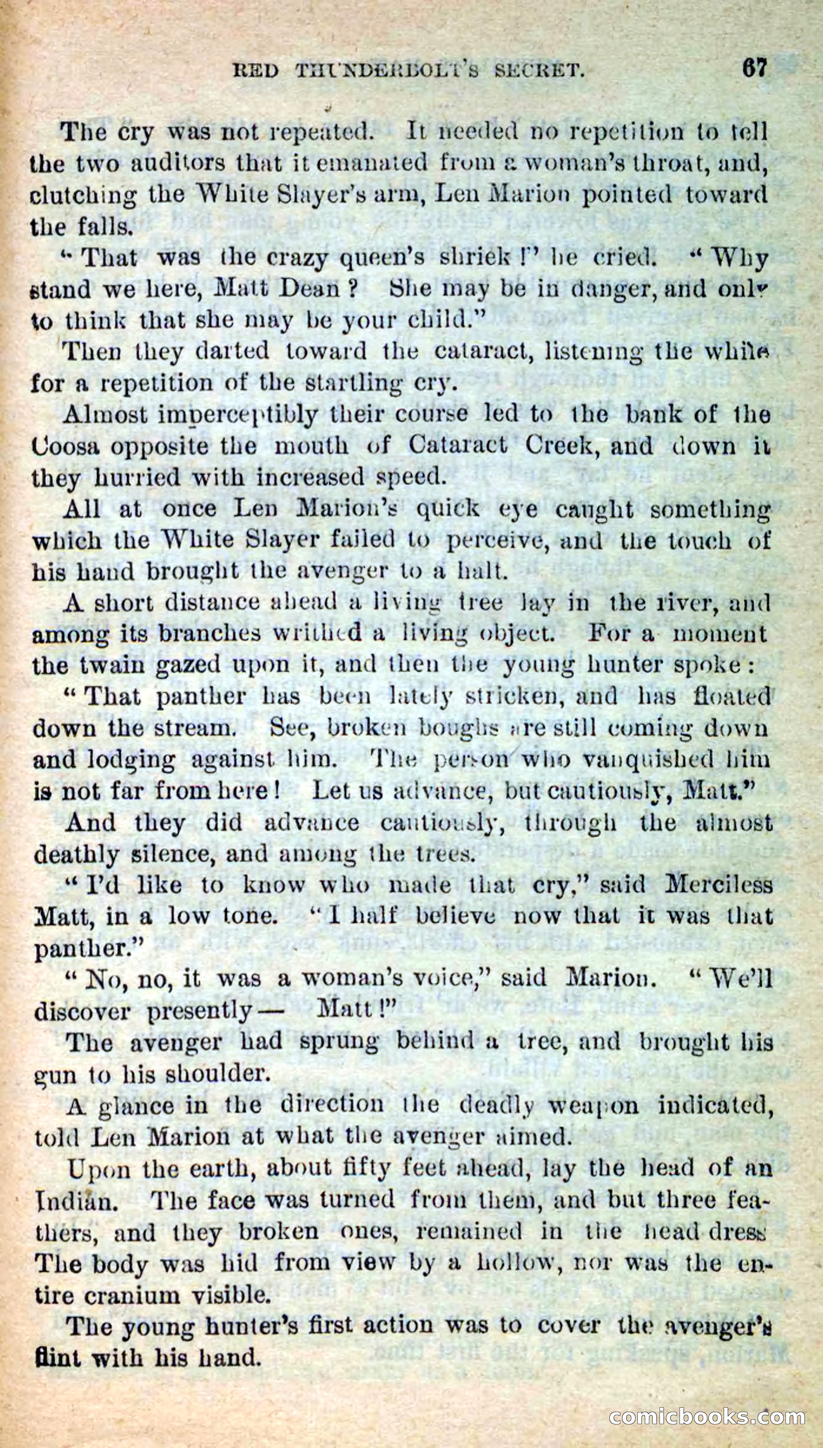 Beadle's New Dime Novels: Merciless Matt — page 63 of 100