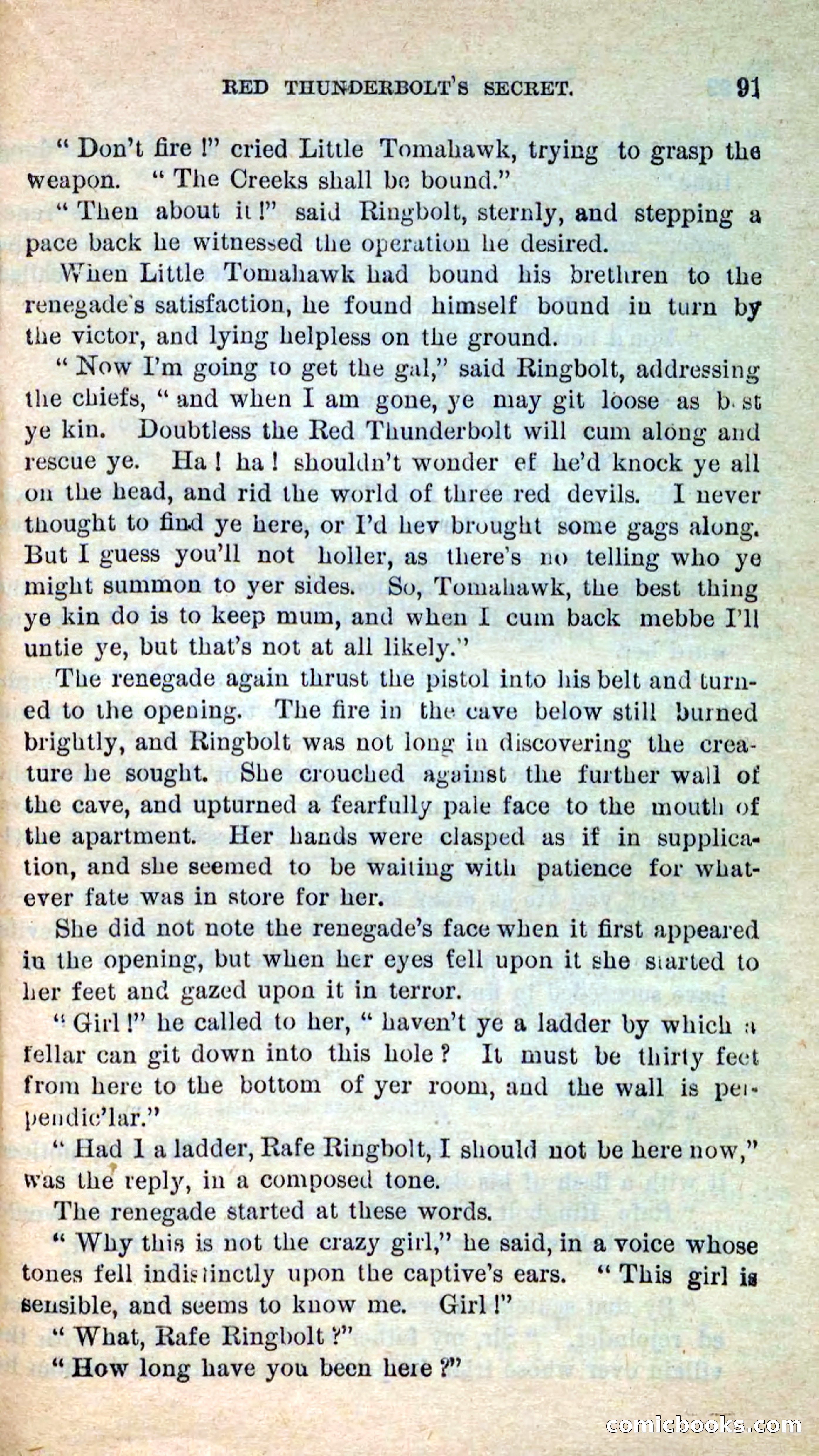 Beadle's New Dime Novels: Merciless Matt — page 87 of 100
