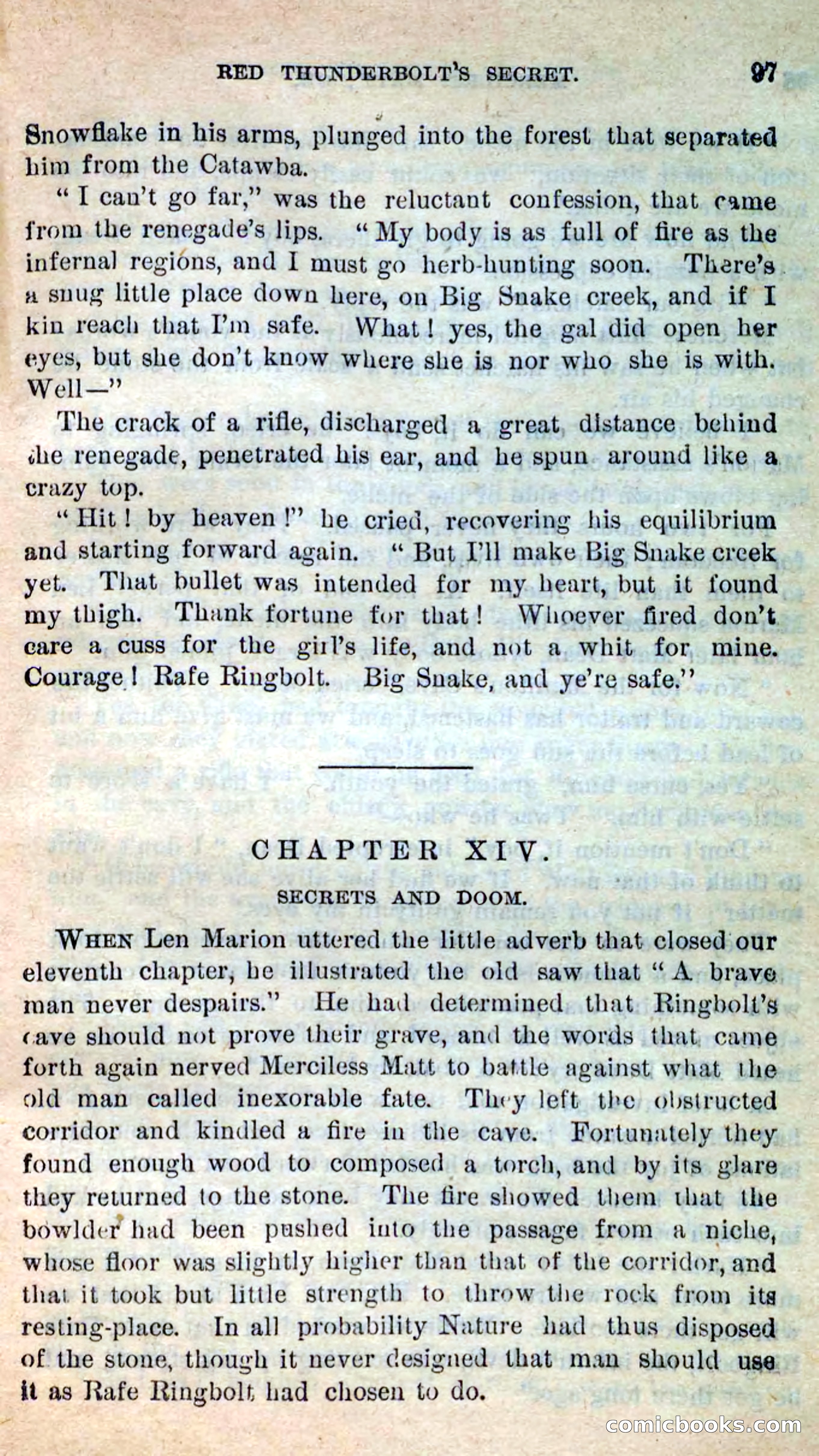 Beadle's New Dime Novels: Merciless Matt — page 93 of 100
