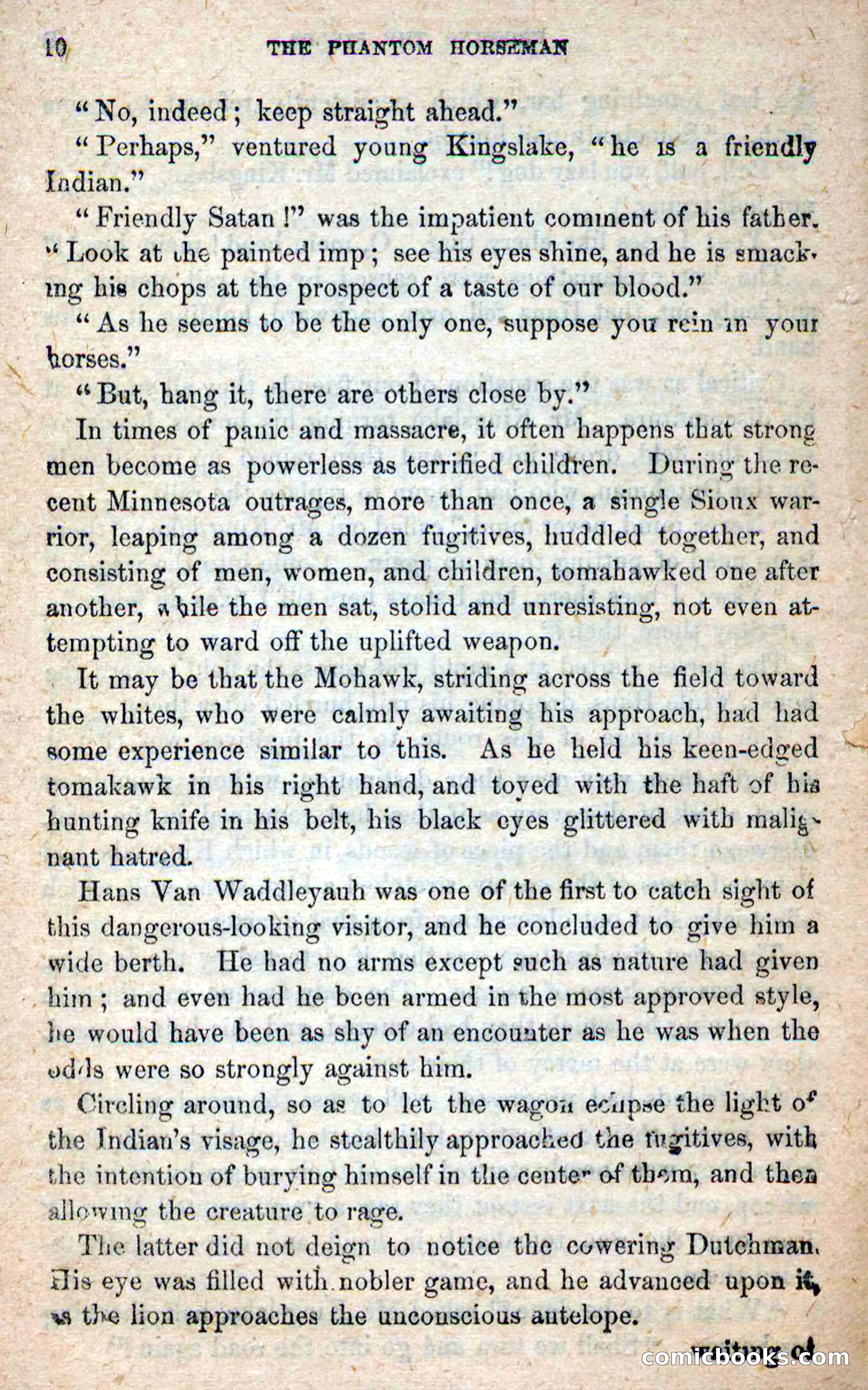 The Phantom Horseman — page 8 of 100