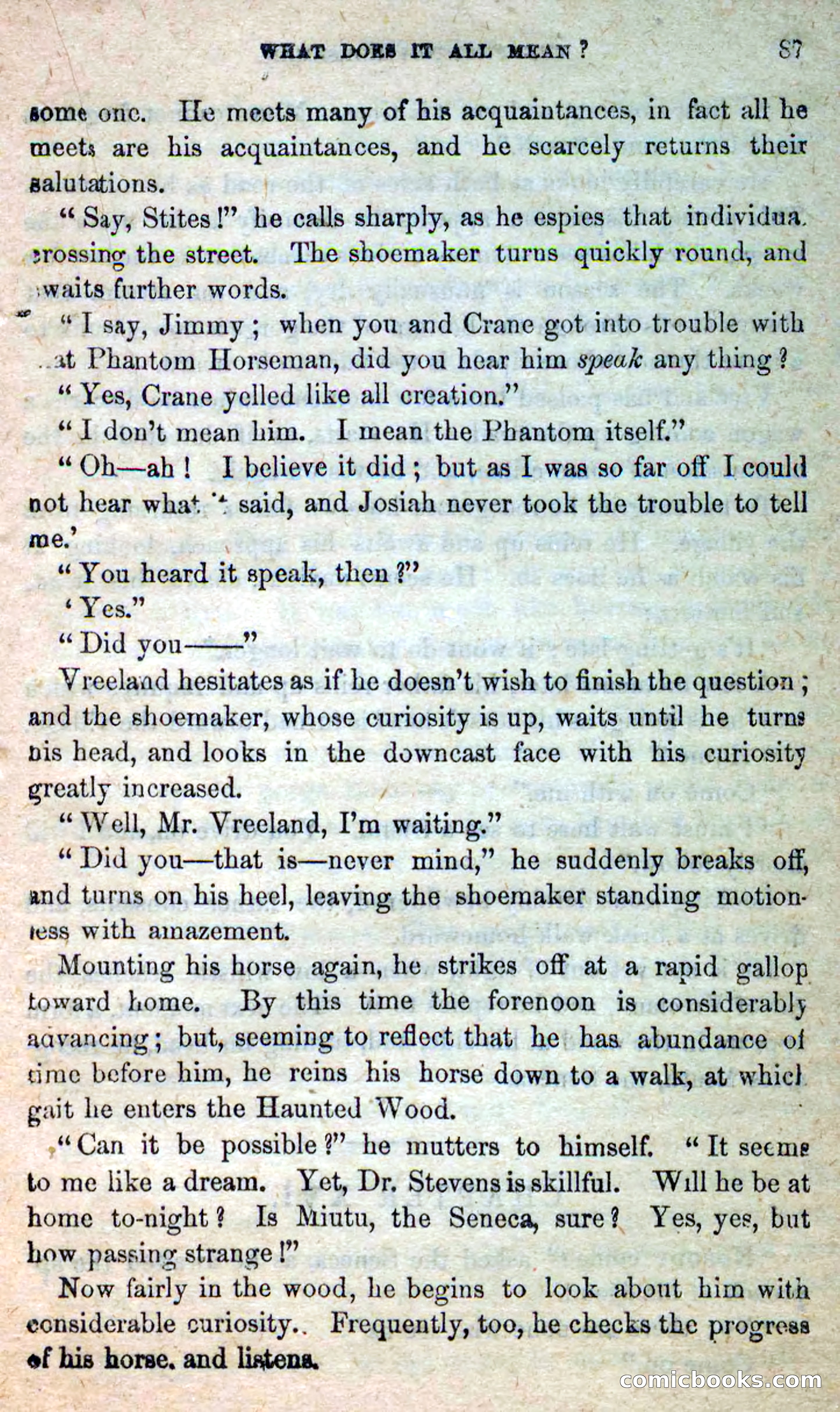 The Phantom Horseman — page 85 of 100