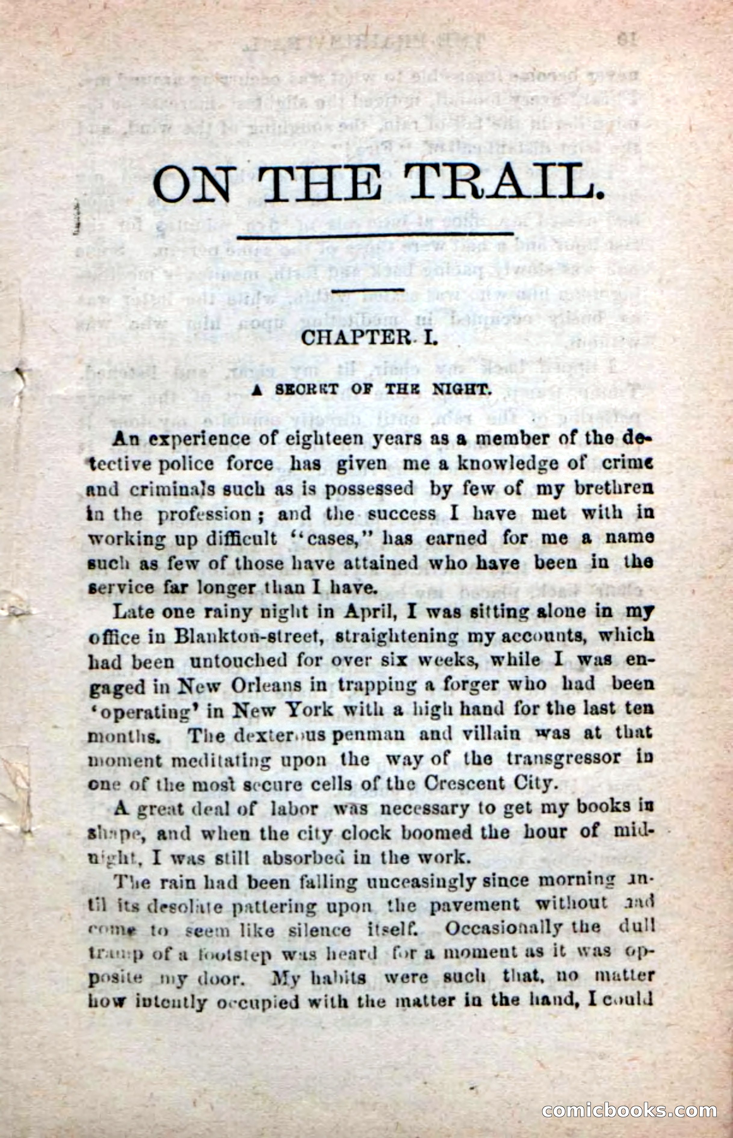 Beadle's New Dime Novels: On the Trail — page 5 of 100