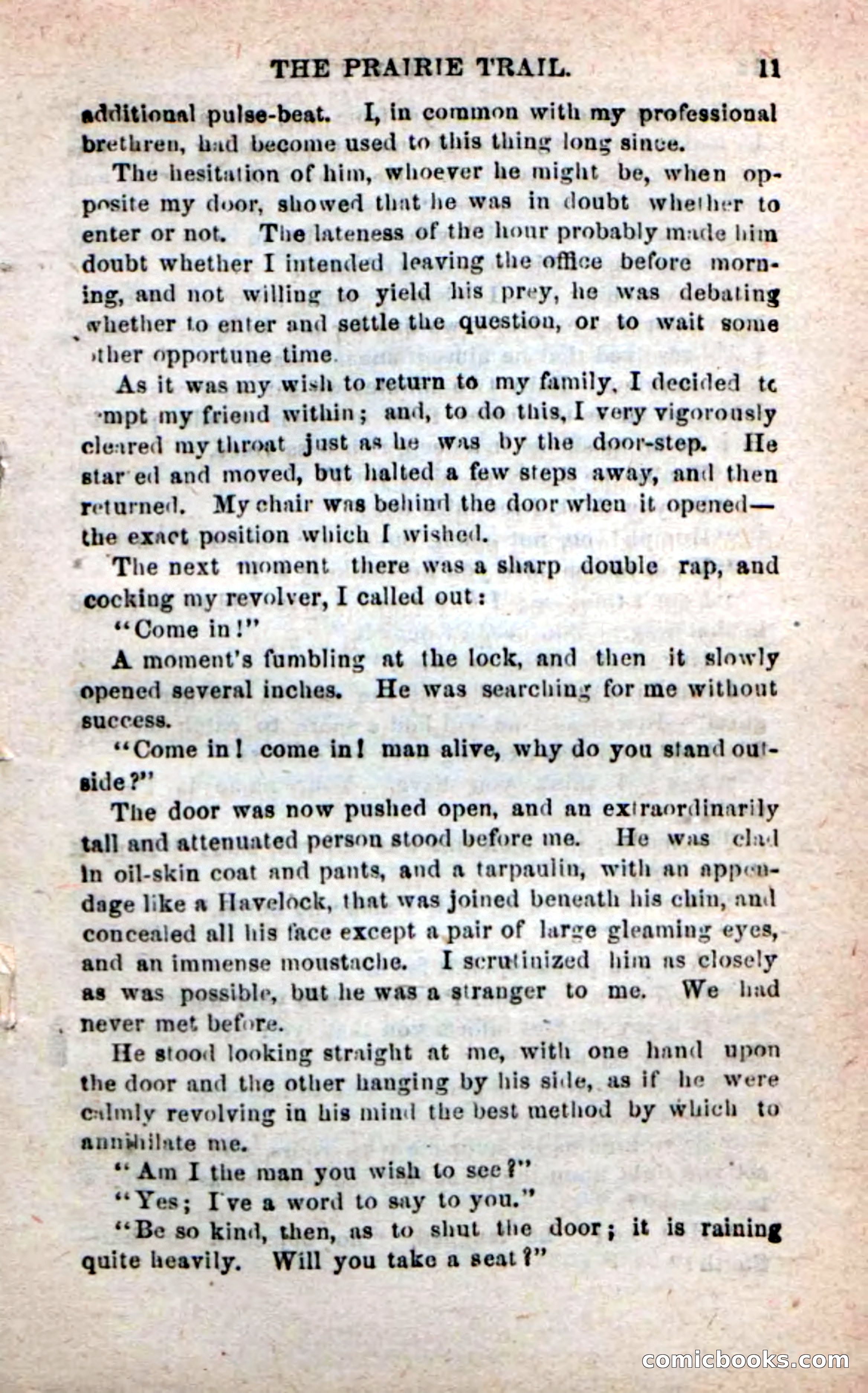 Beadle's New Dime Novels: On the Trail — page 7 of 100