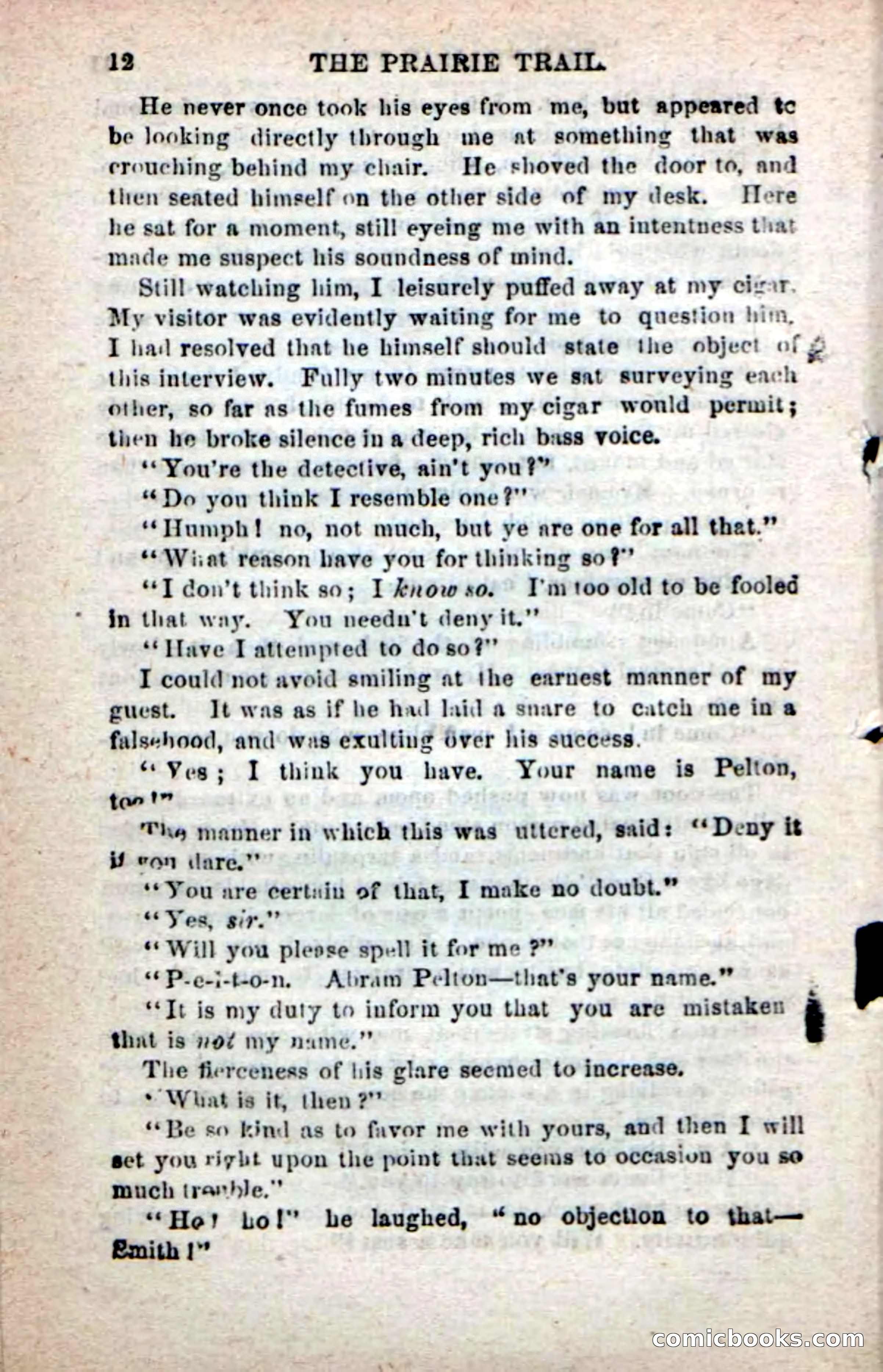 Beadle's New Dime Novels: On the Trail — page 8 of 100