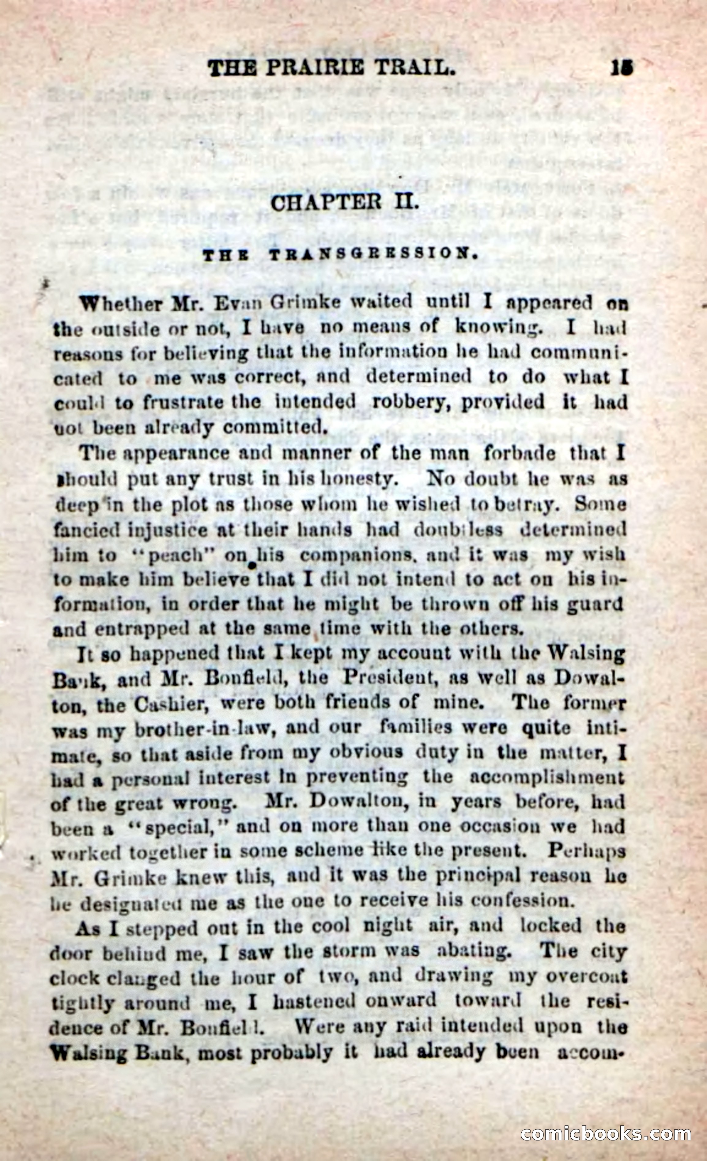 Beadle's New Dime Novels: On the Trail — page 11 of 100