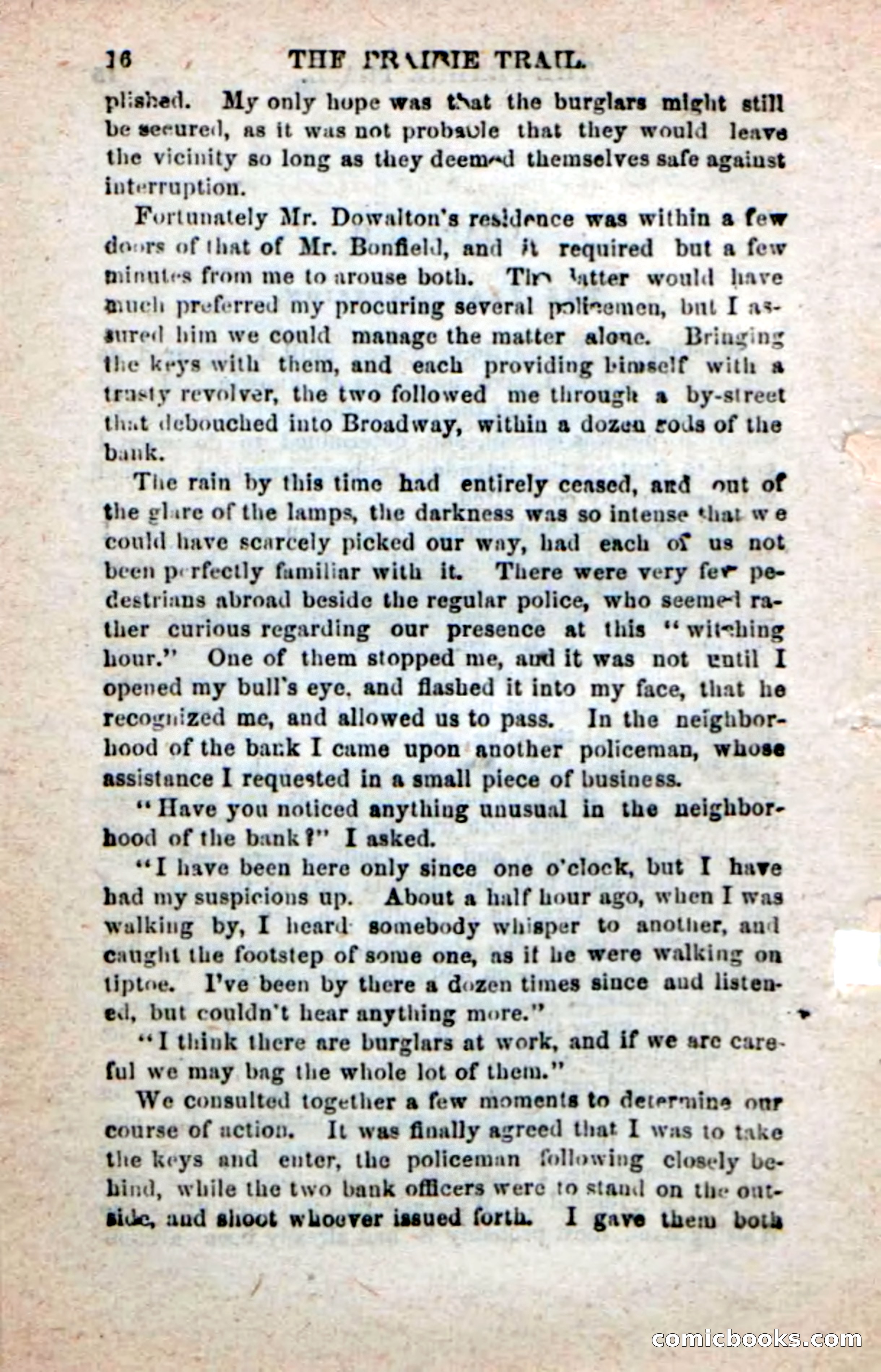 Beadle's New Dime Novels: On the Trail — page 12 of 100