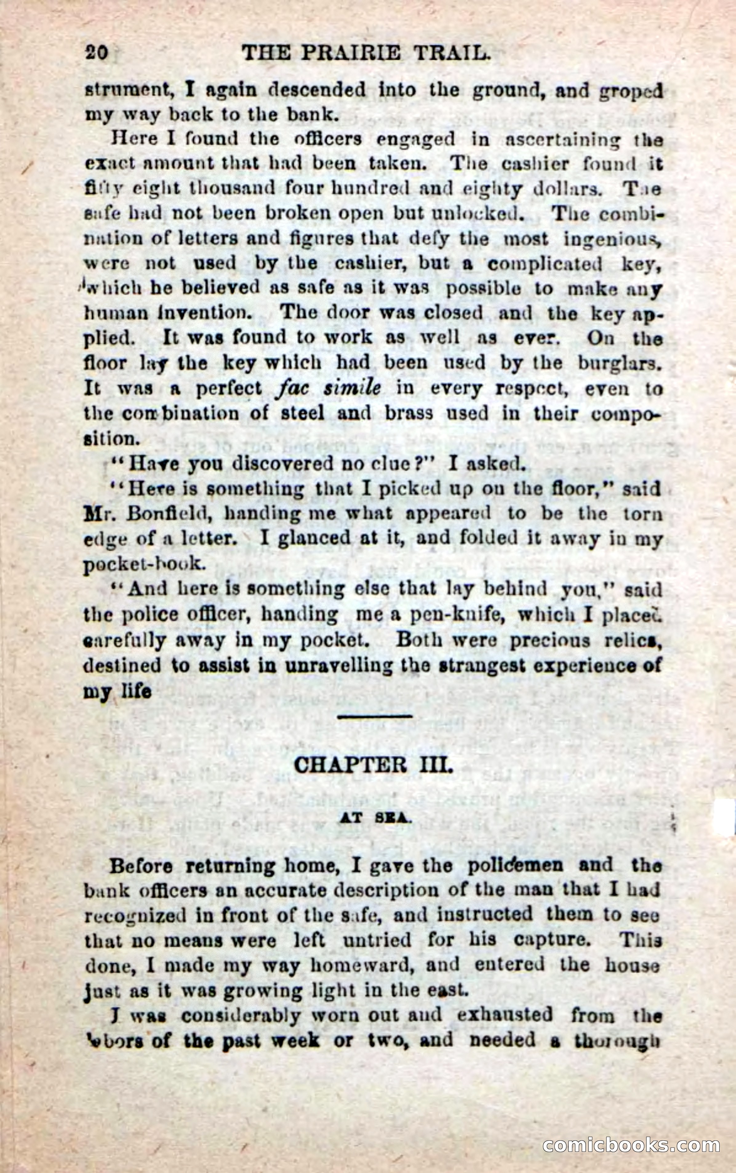 Beadle's New Dime Novels: On the Trail — page 16 of 100