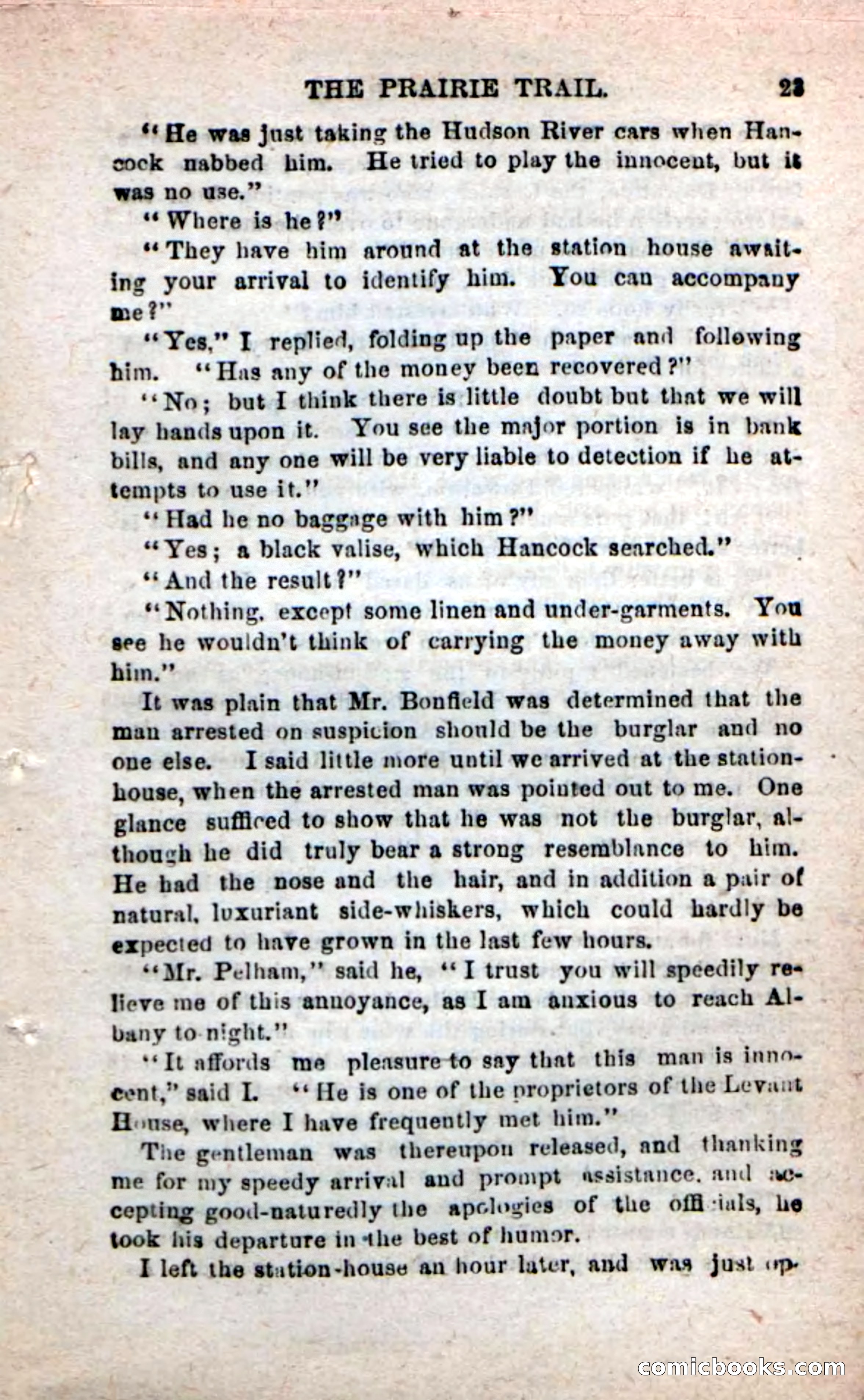 Beadle's New Dime Novels: On the Trail — page 19 of 100