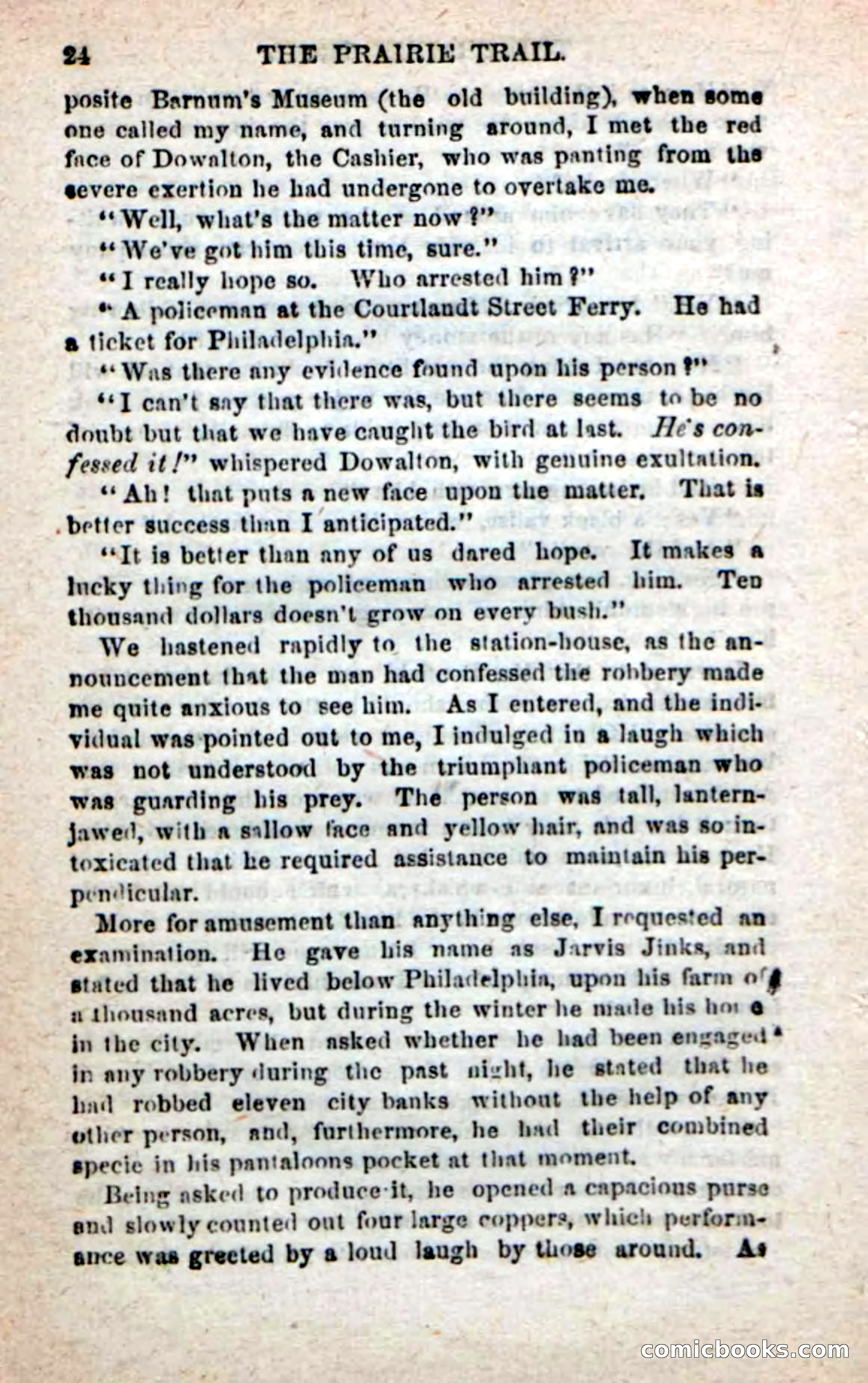 Beadle's New Dime Novels: On the Trail — page 20 of 100