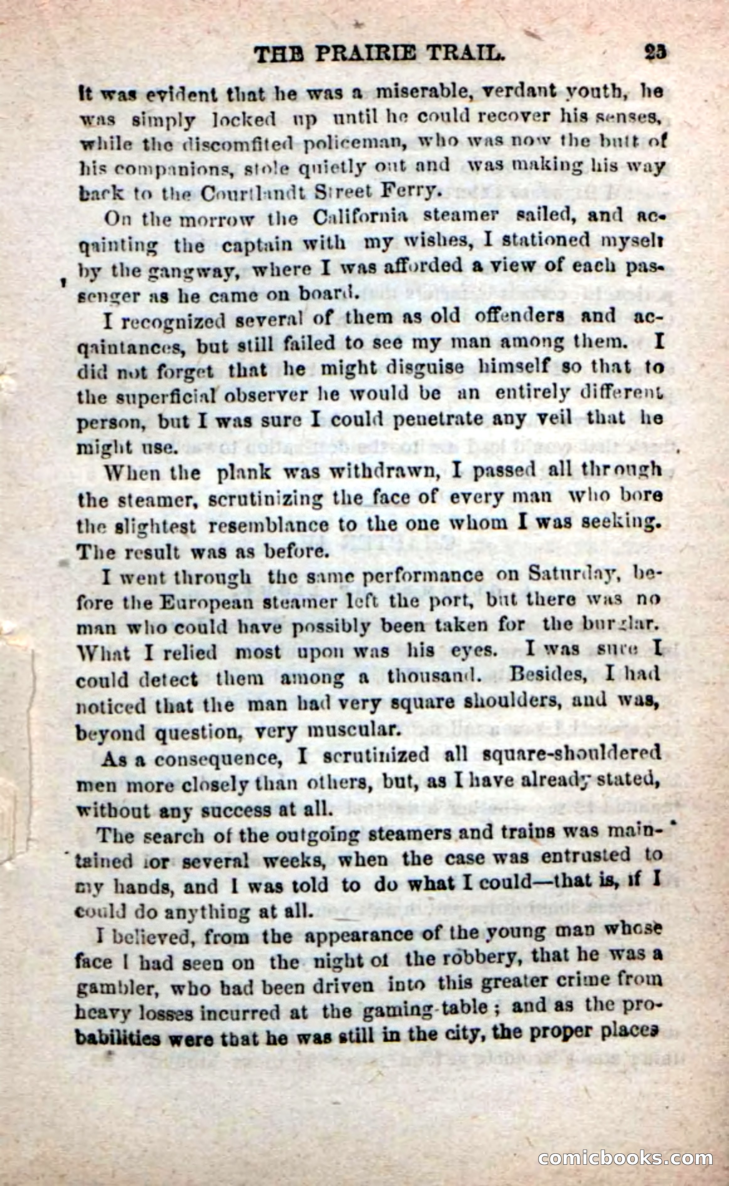 Beadle's New Dime Novels: On the Trail — page 21 of 100