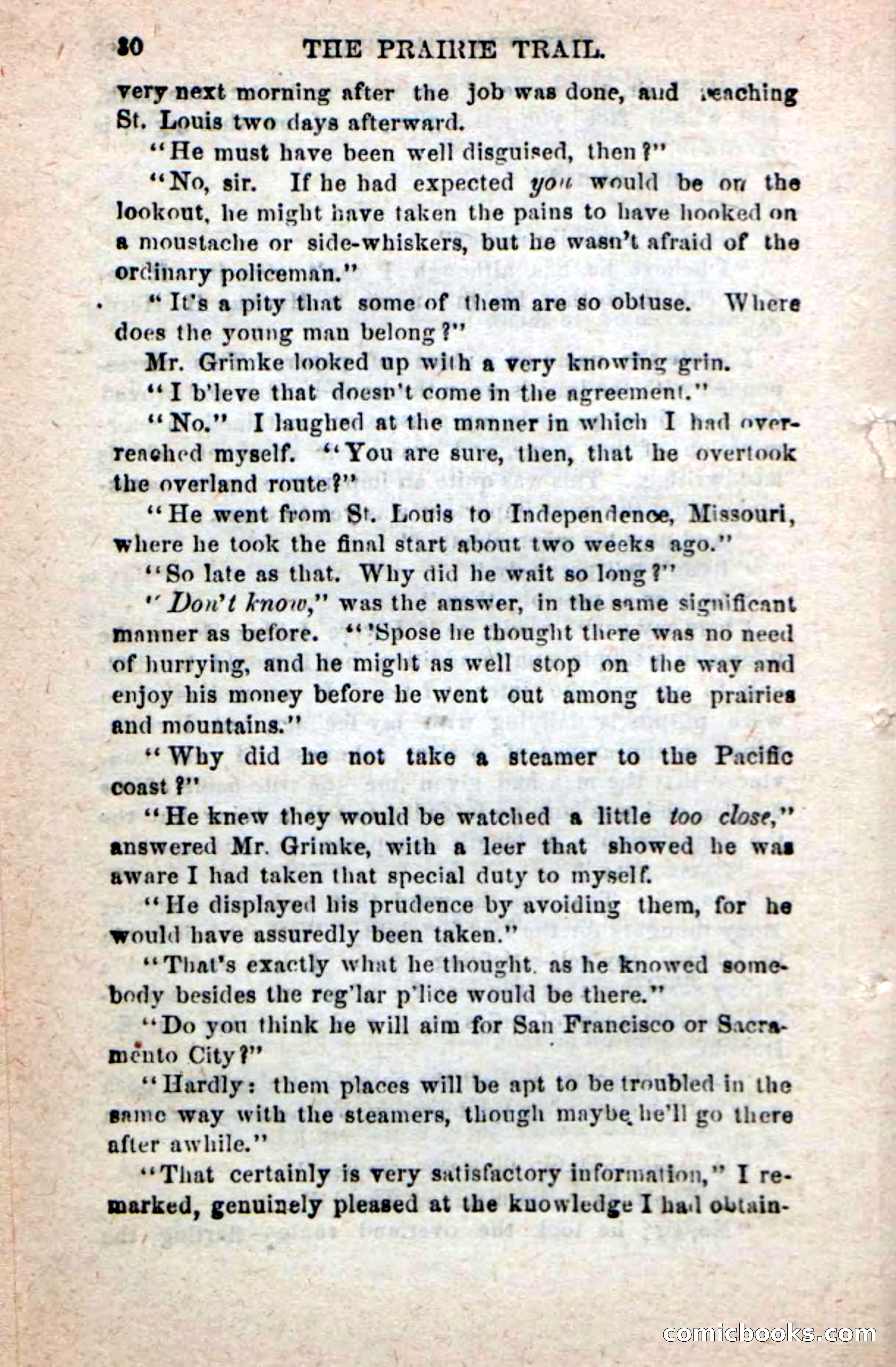 Beadle's New Dime Novels: On the Trail — page 26 of 100