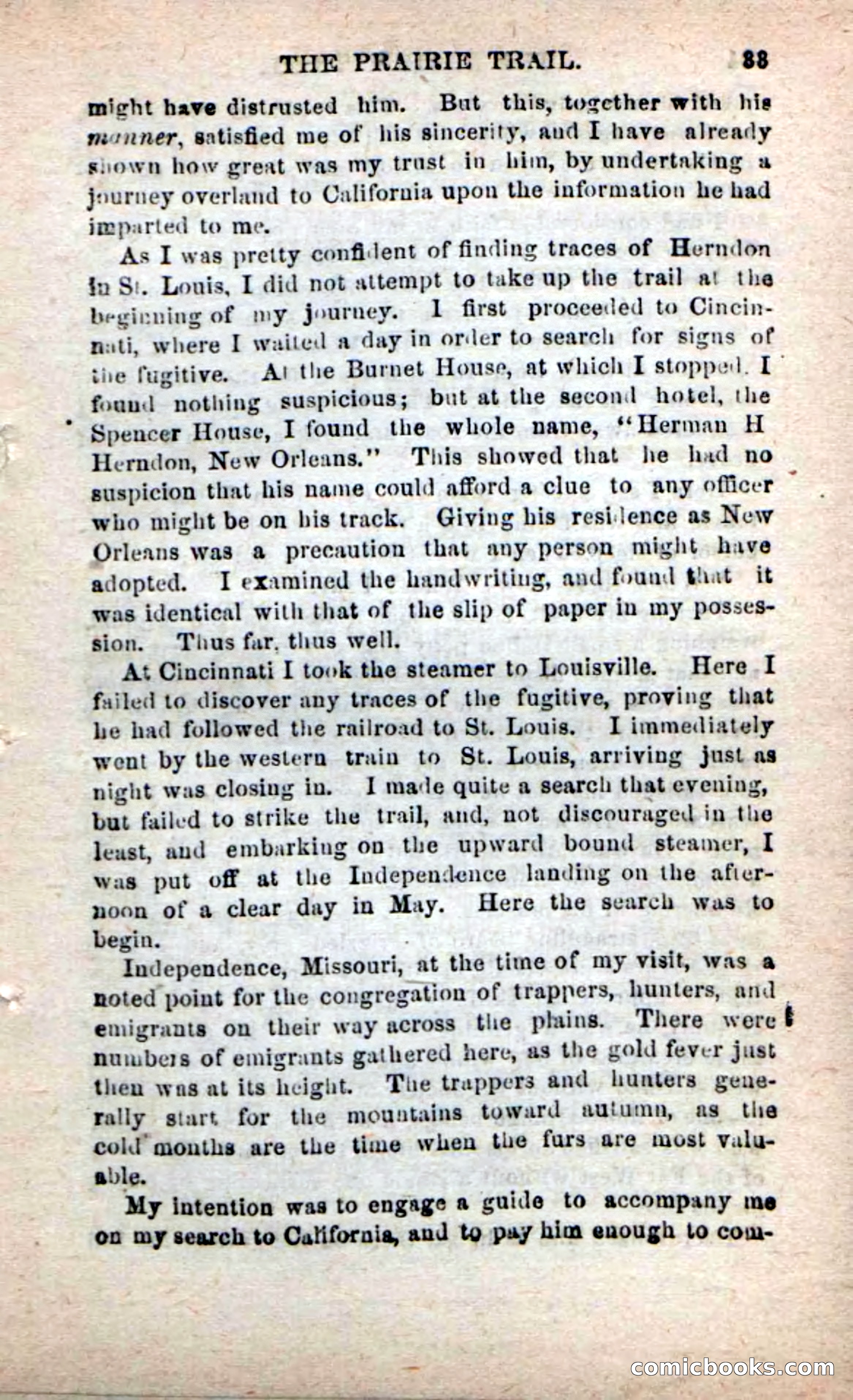 Beadle's New Dime Novels: On the Trail — page 29 of 100