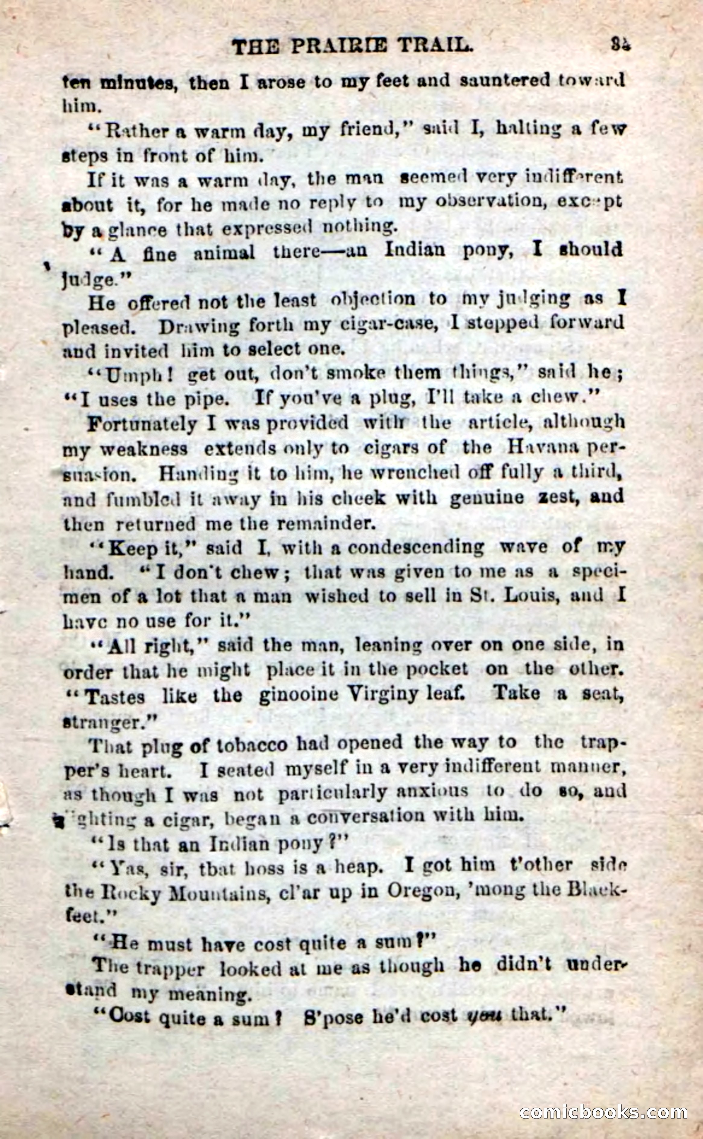 Beadle's New Dime Novels: On the Trail — page 31 of 100
