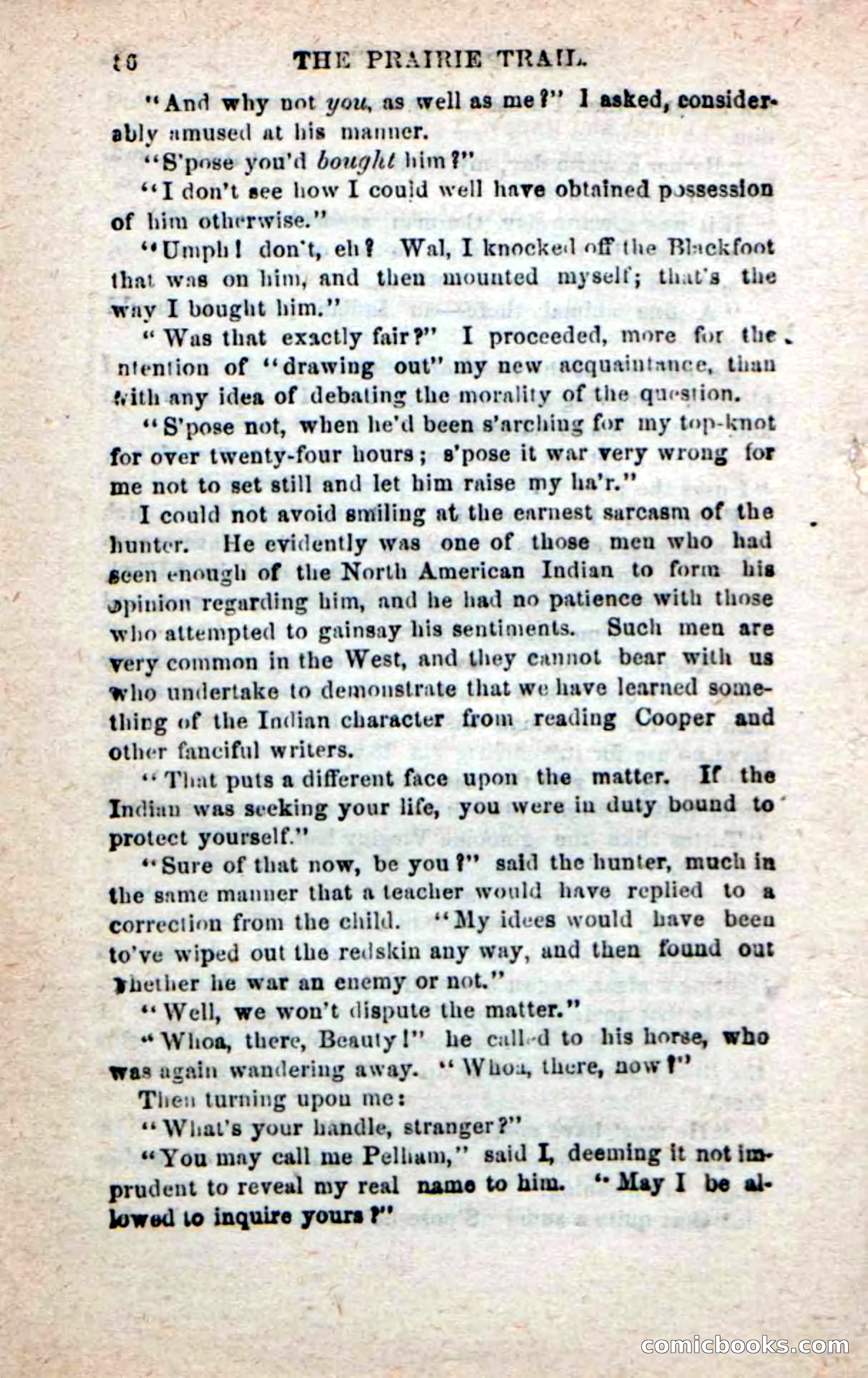 Beadle's New Dime Novels: On the Trail — page 32 of 100