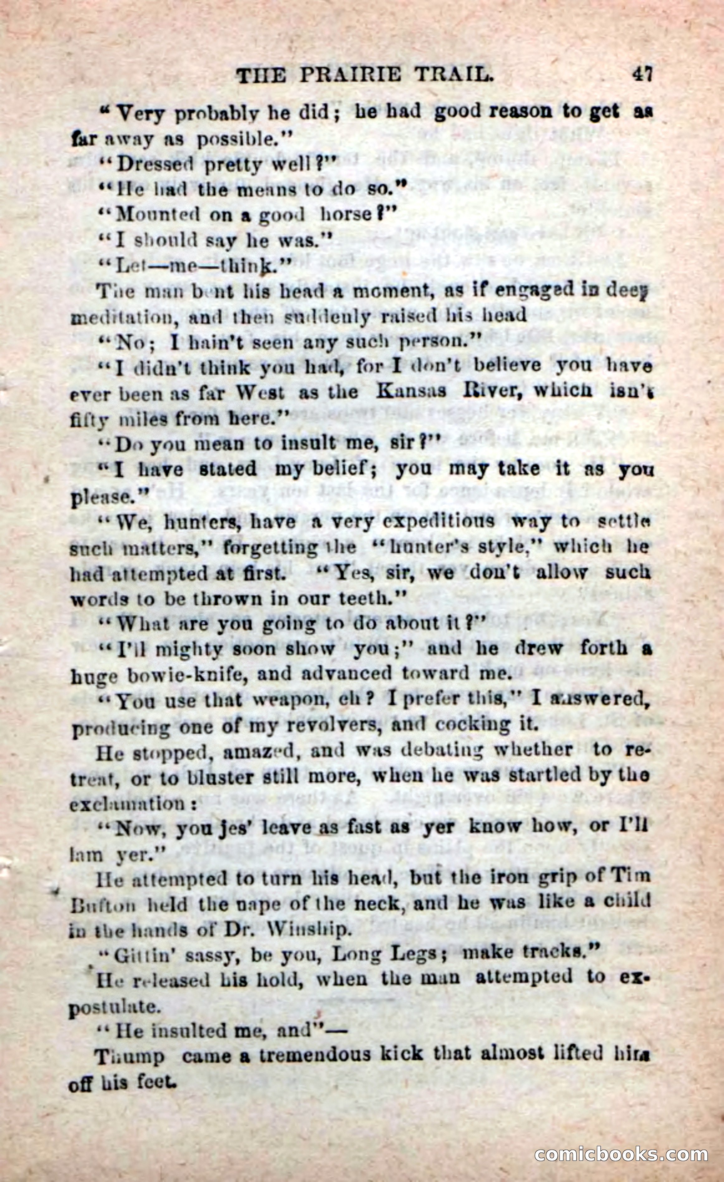 Beadle's New Dime Novels: On the Trail — page 43 of 100
