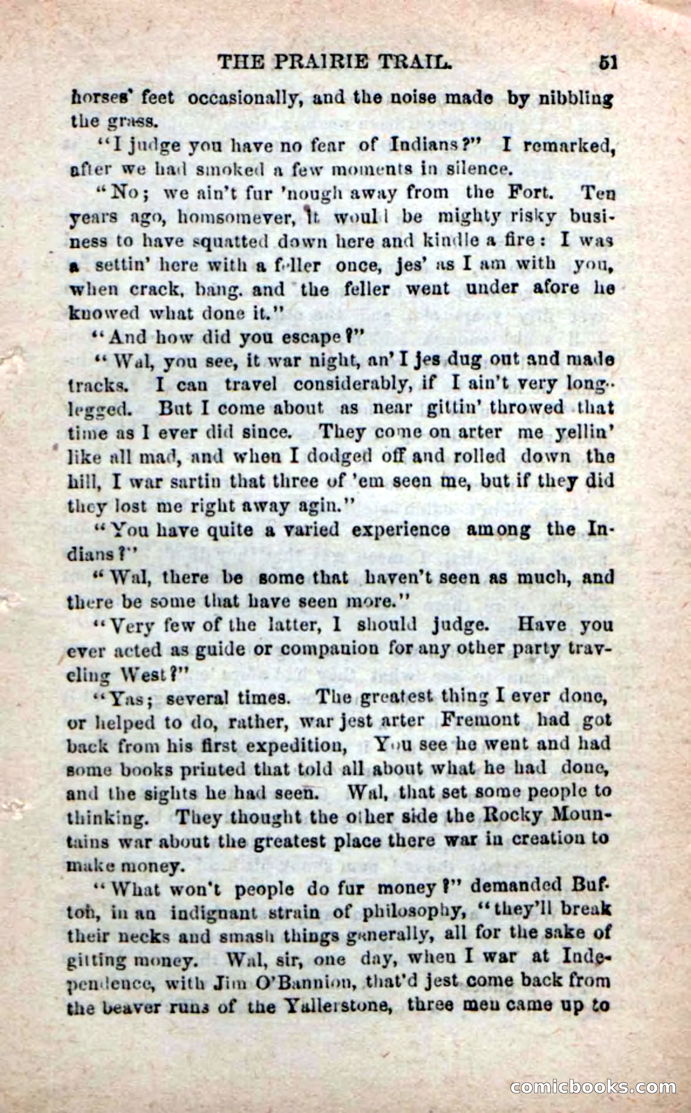 Beadle's New Dime Novels: On the Trail — page 47 of 100