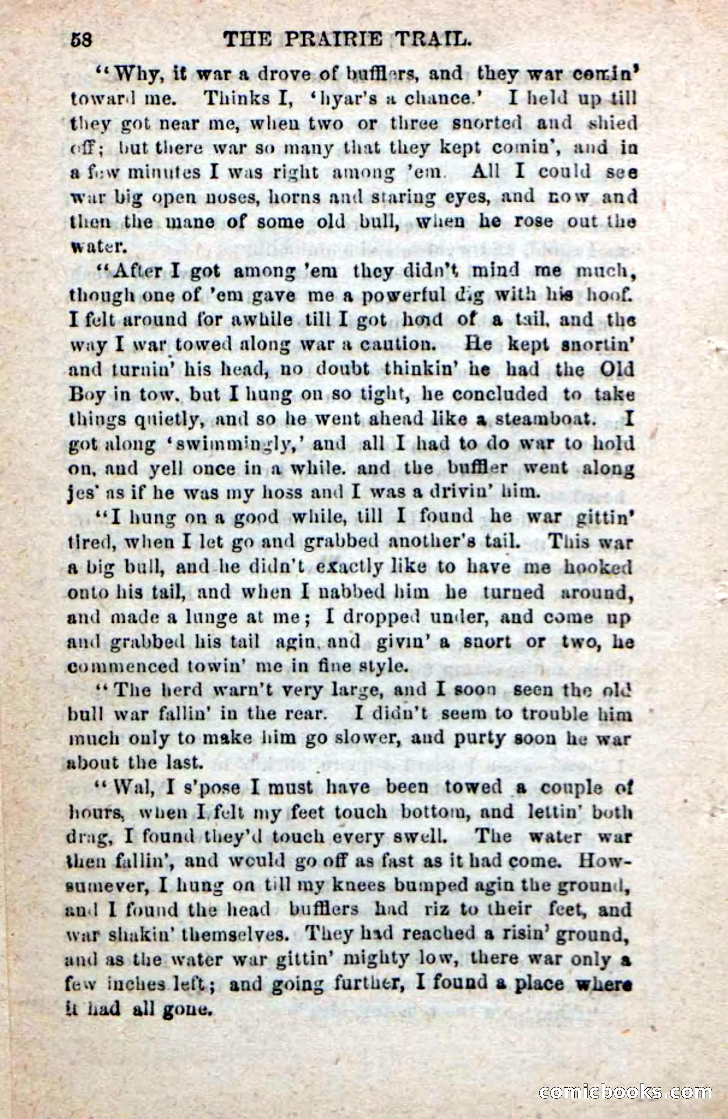 Beadle's New Dime Novels: On the Trail — page 54 of 100