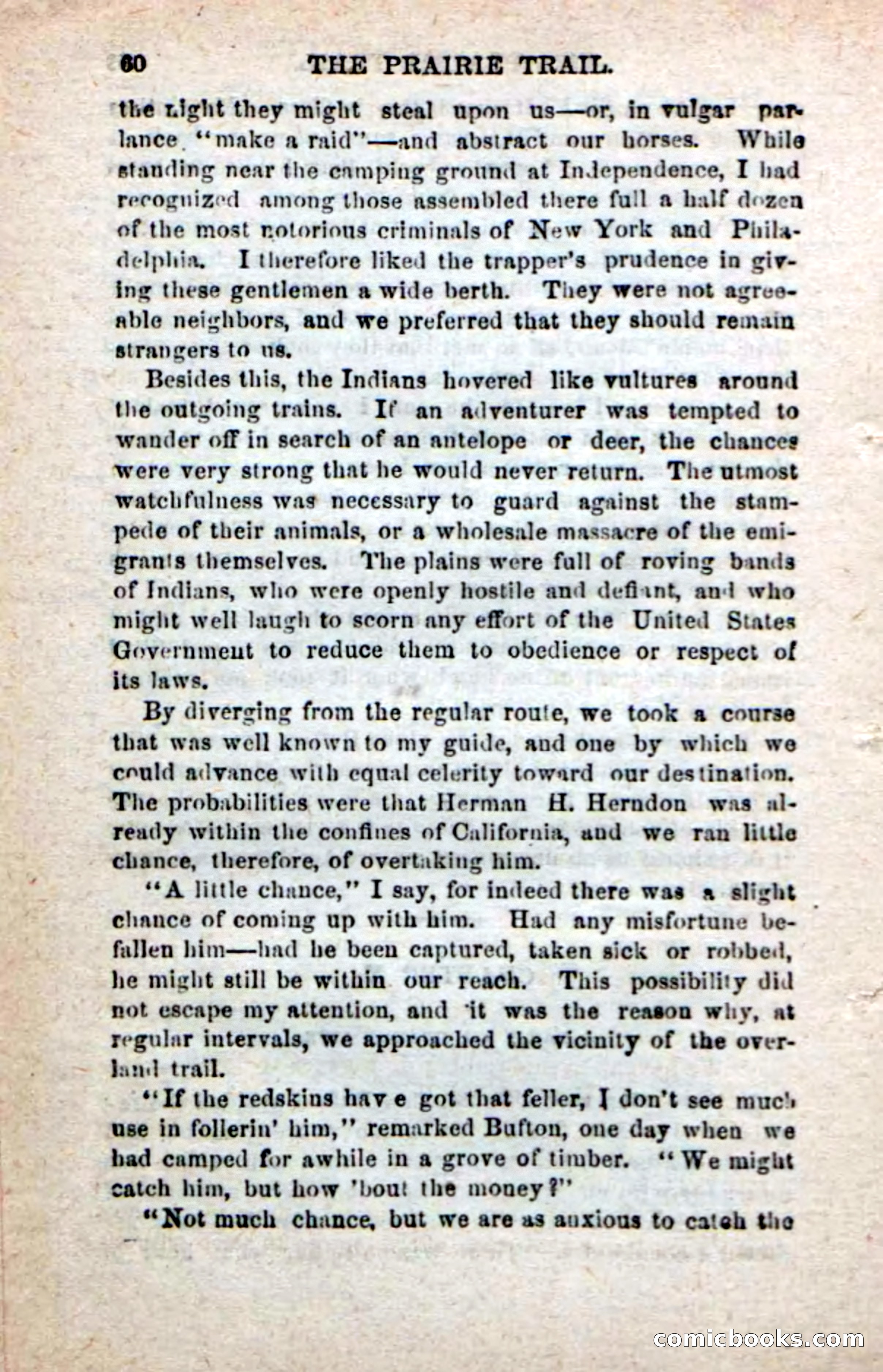 Beadle's New Dime Novels: On the Trail — page 56 of 100
