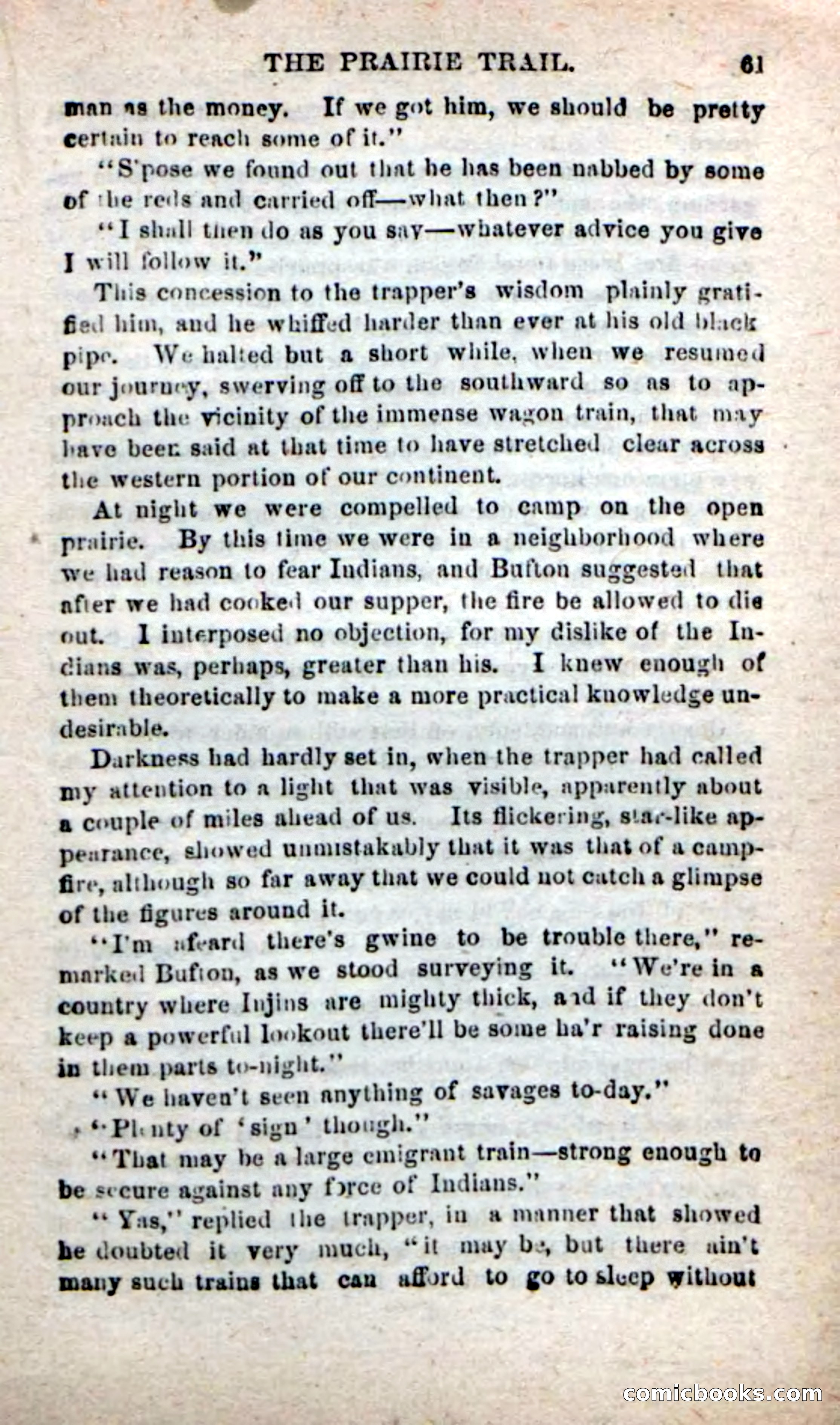 Beadle's New Dime Novels: On the Trail — page 57 of 100