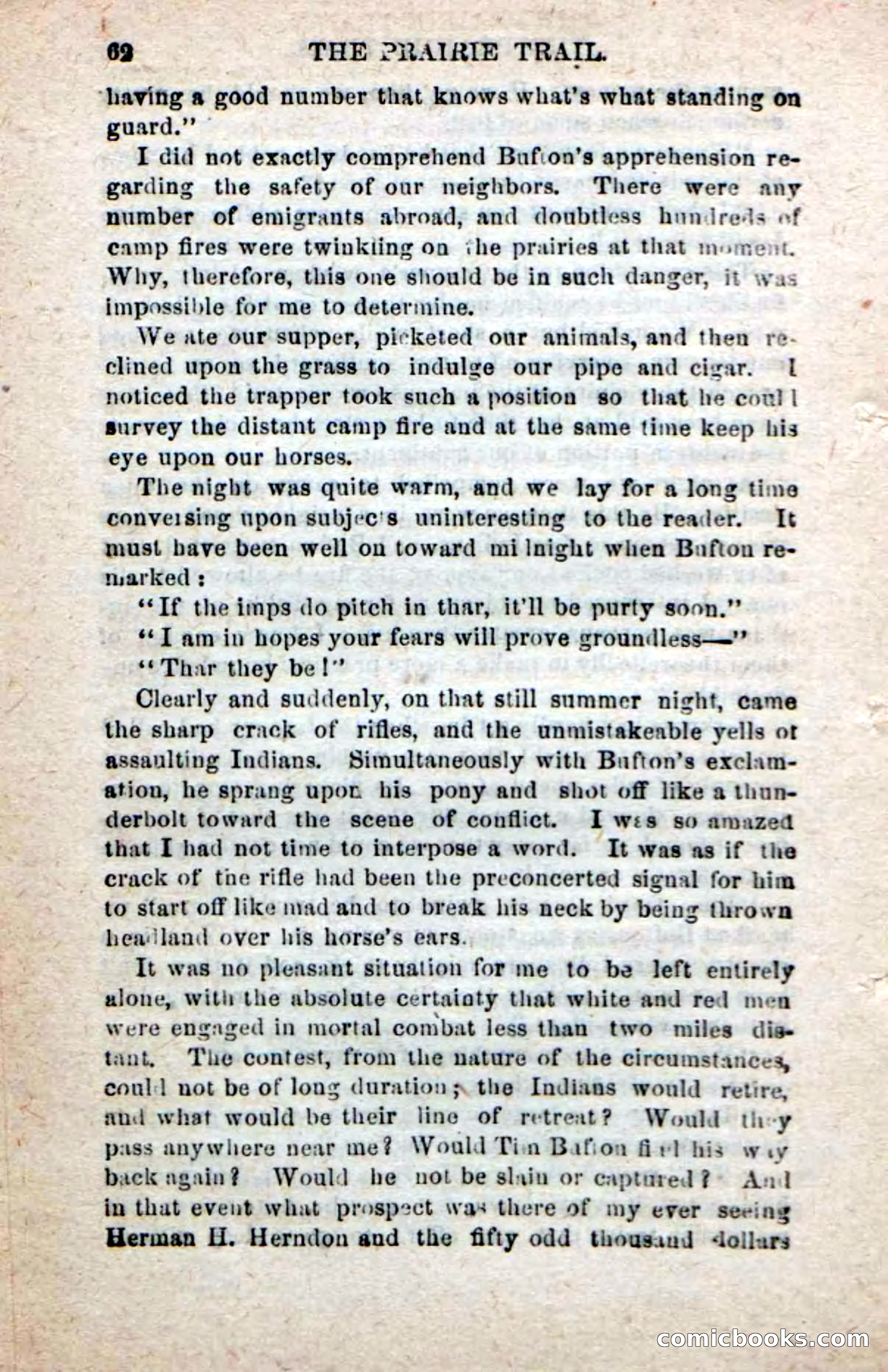 Beadle's New Dime Novels: On the Trail — page 58 of 100