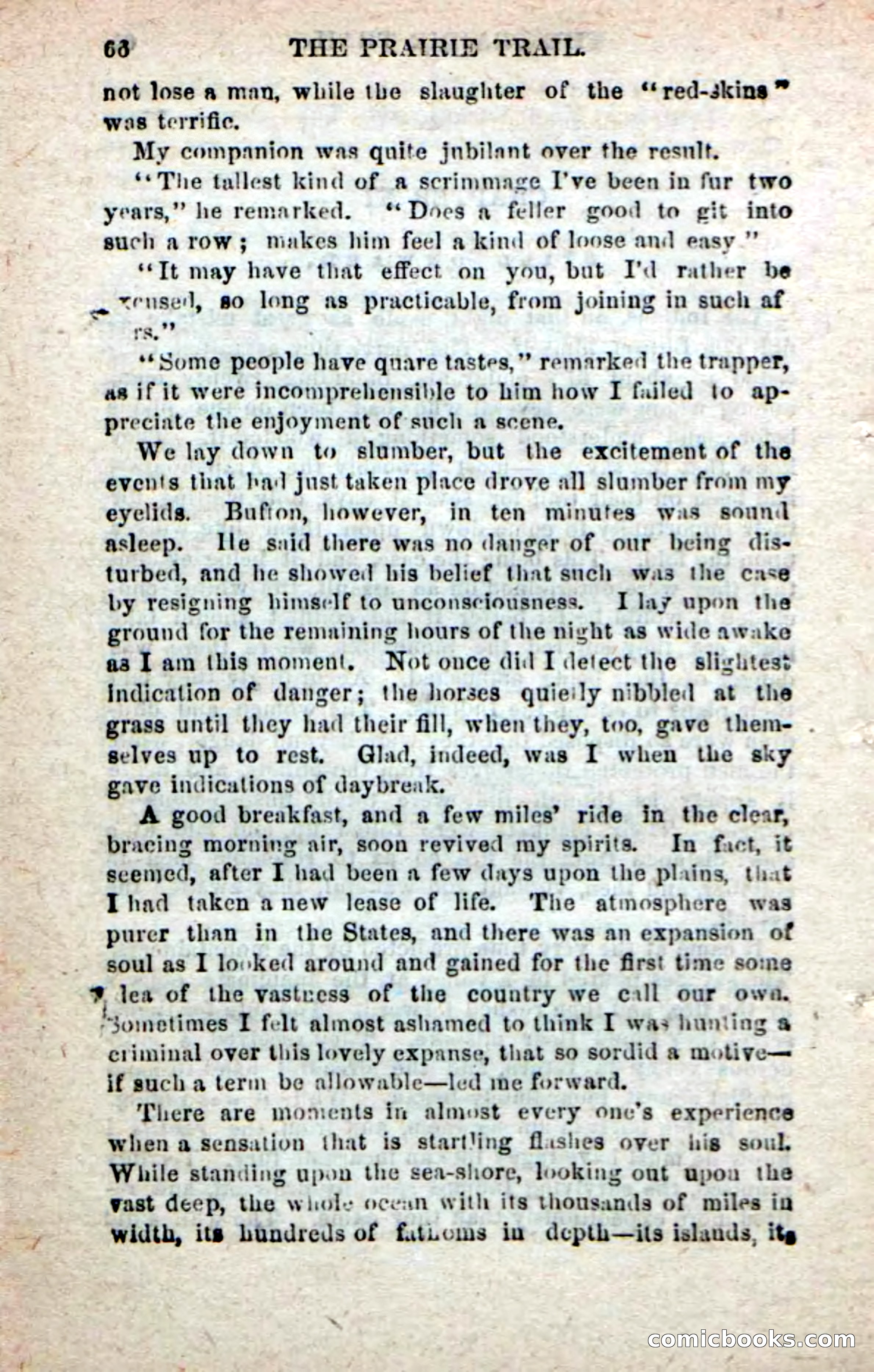 Beadle's New Dime Novels: On the Trail — page 62 of 100
