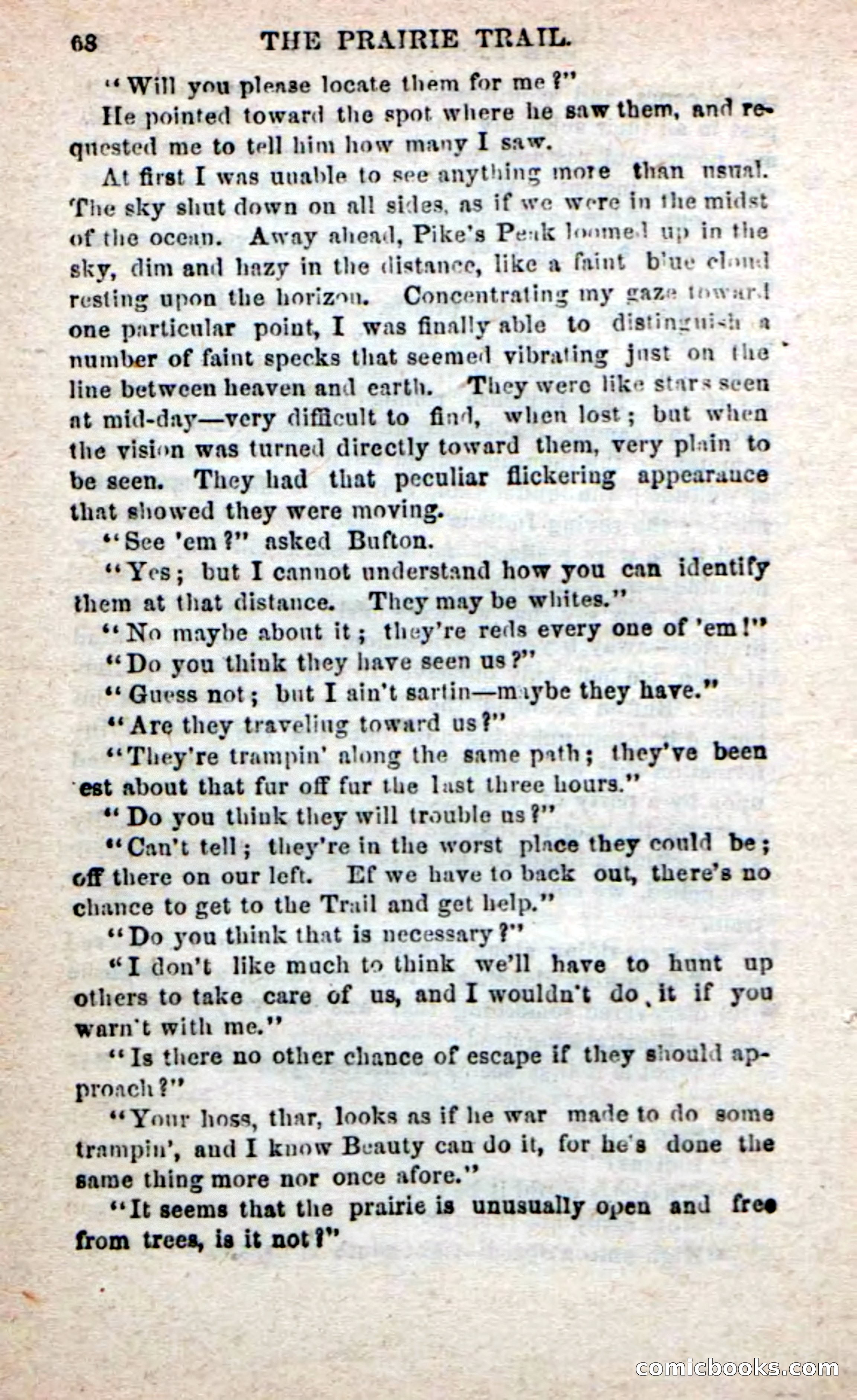 Beadle's New Dime Novels: On the Trail — page 64 of 100