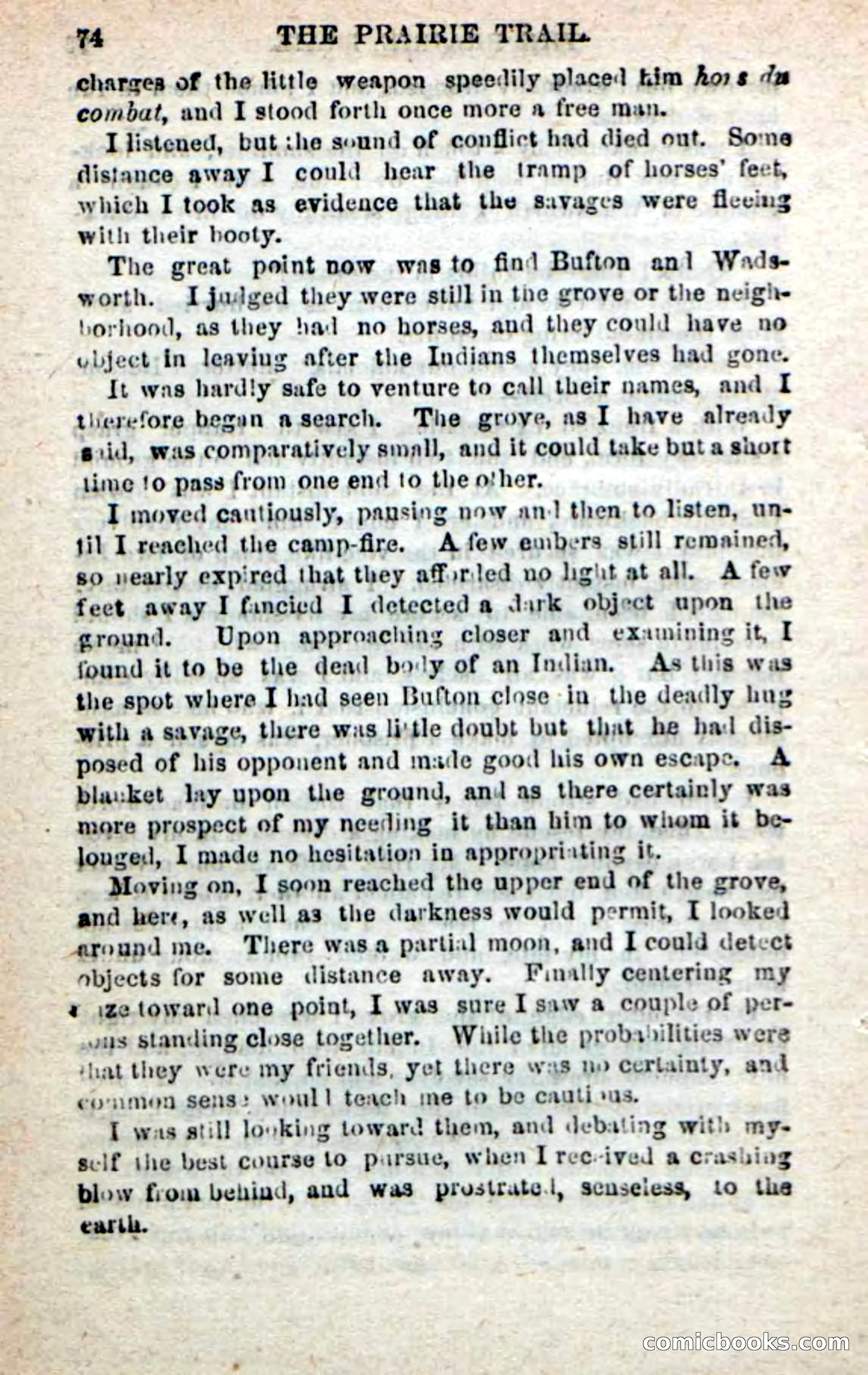 Beadle's New Dime Novels: On the Trail — page 70 of 100