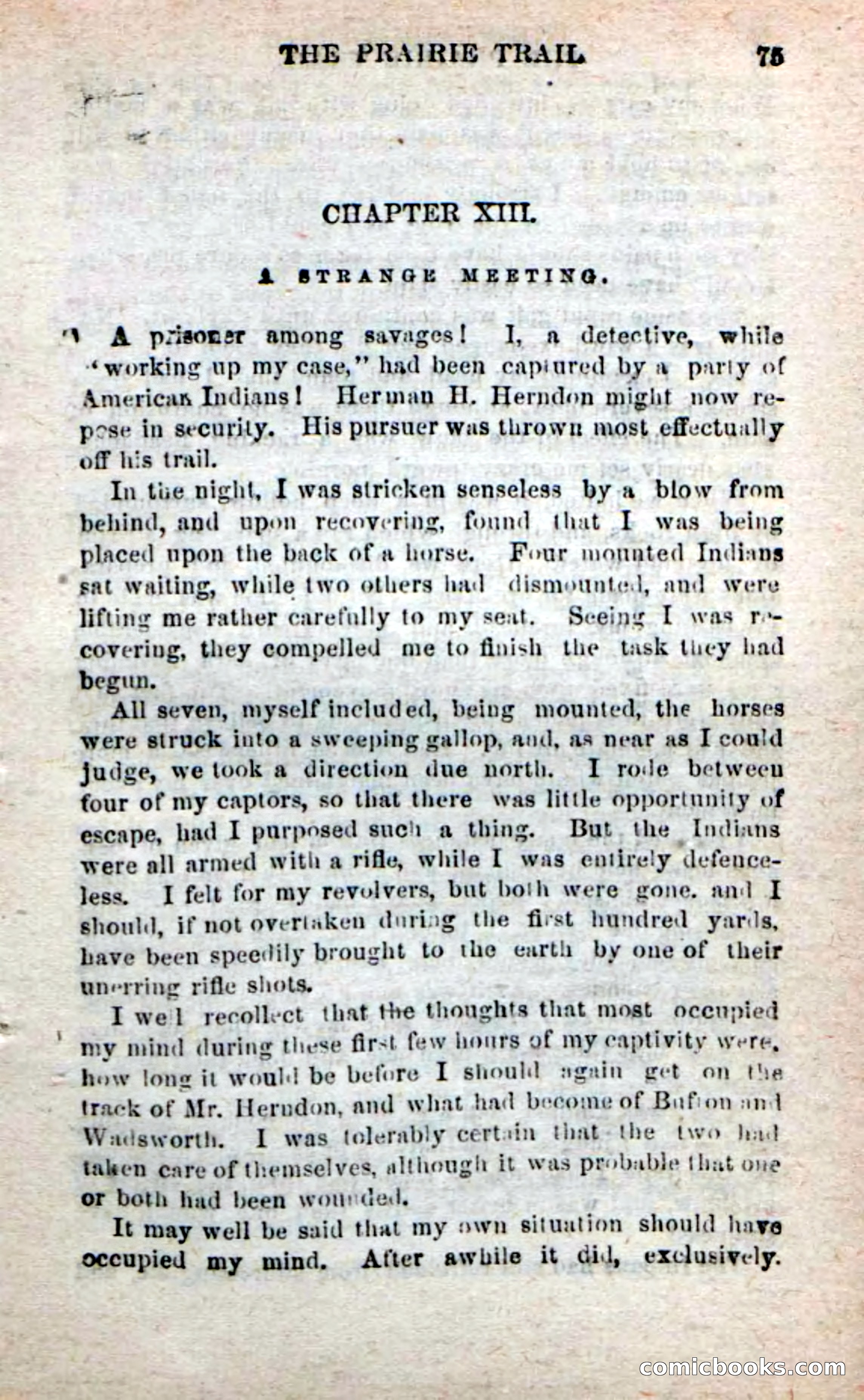 Beadle's New Dime Novels: On the Trail — page 71 of 100