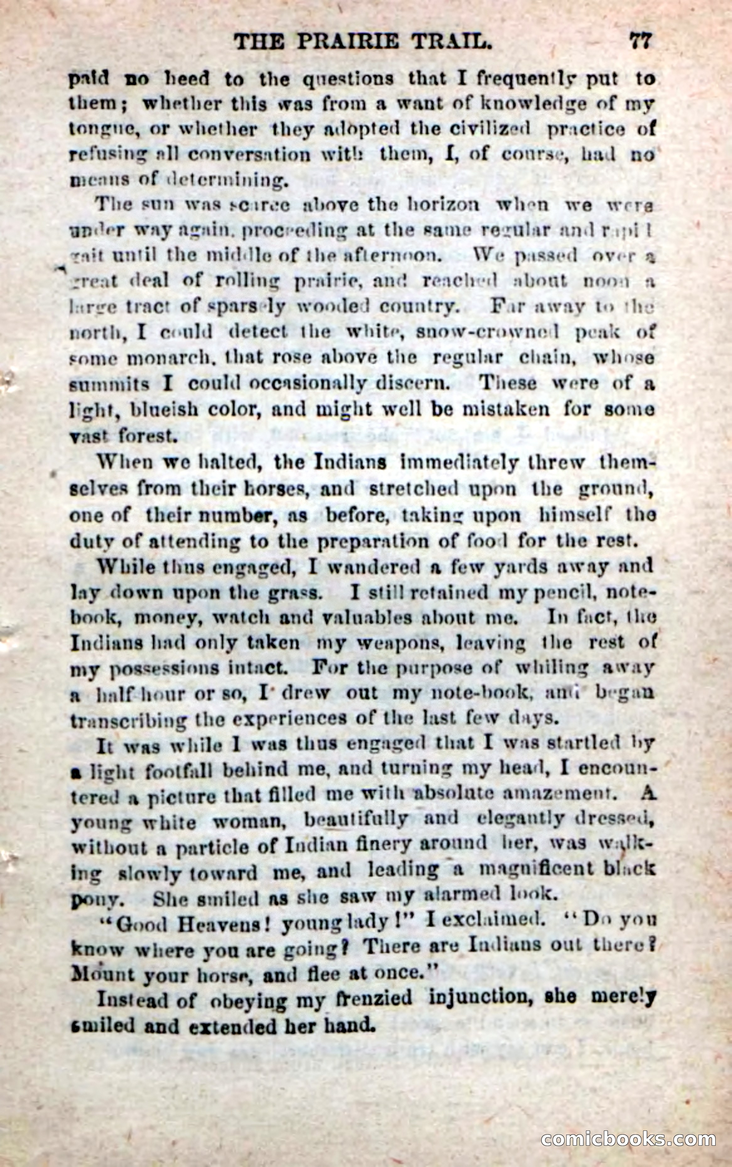 Beadle's New Dime Novels: On the Trail — page 73 of 100