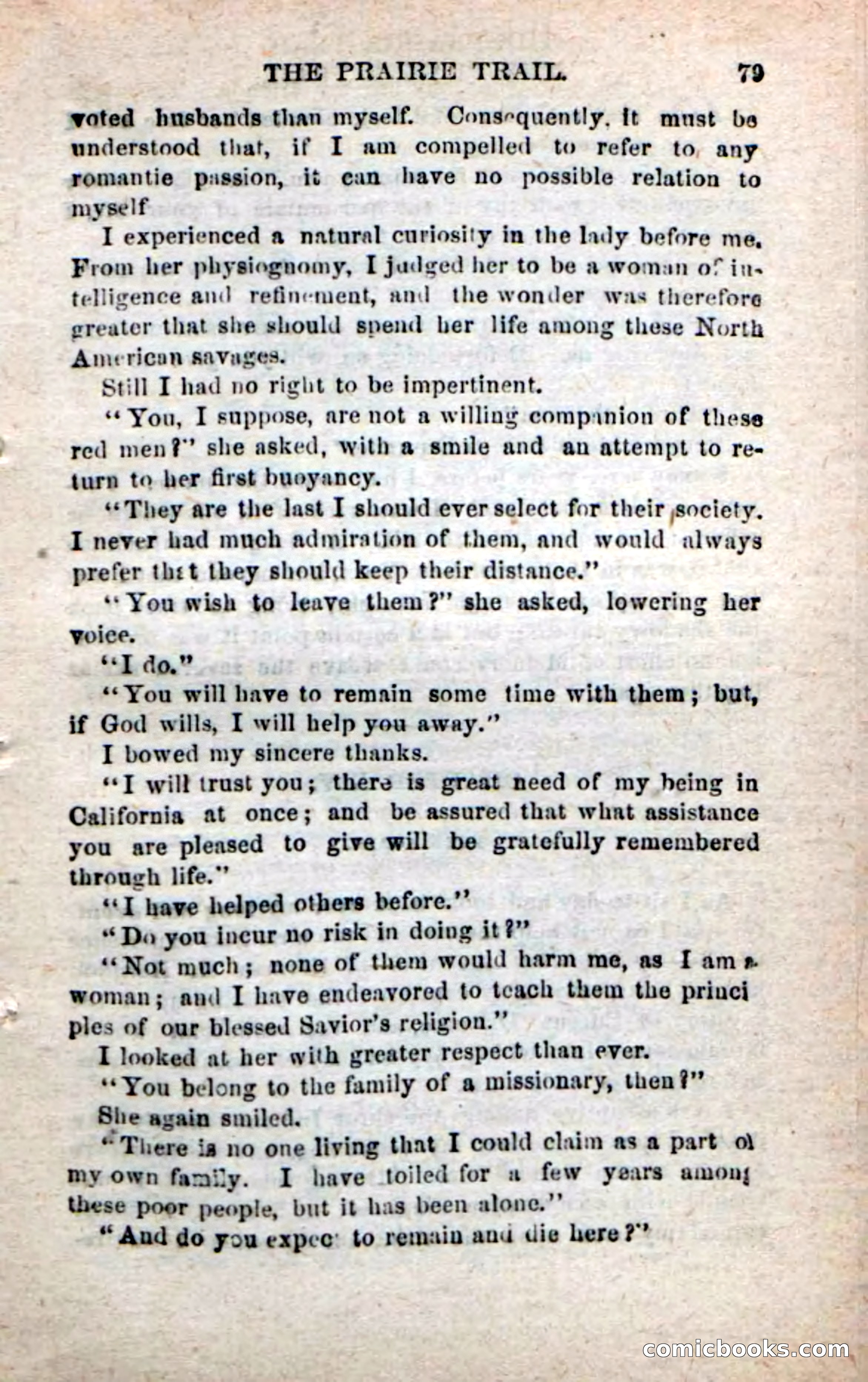 Beadle's New Dime Novels: On the Trail — page 75 of 100