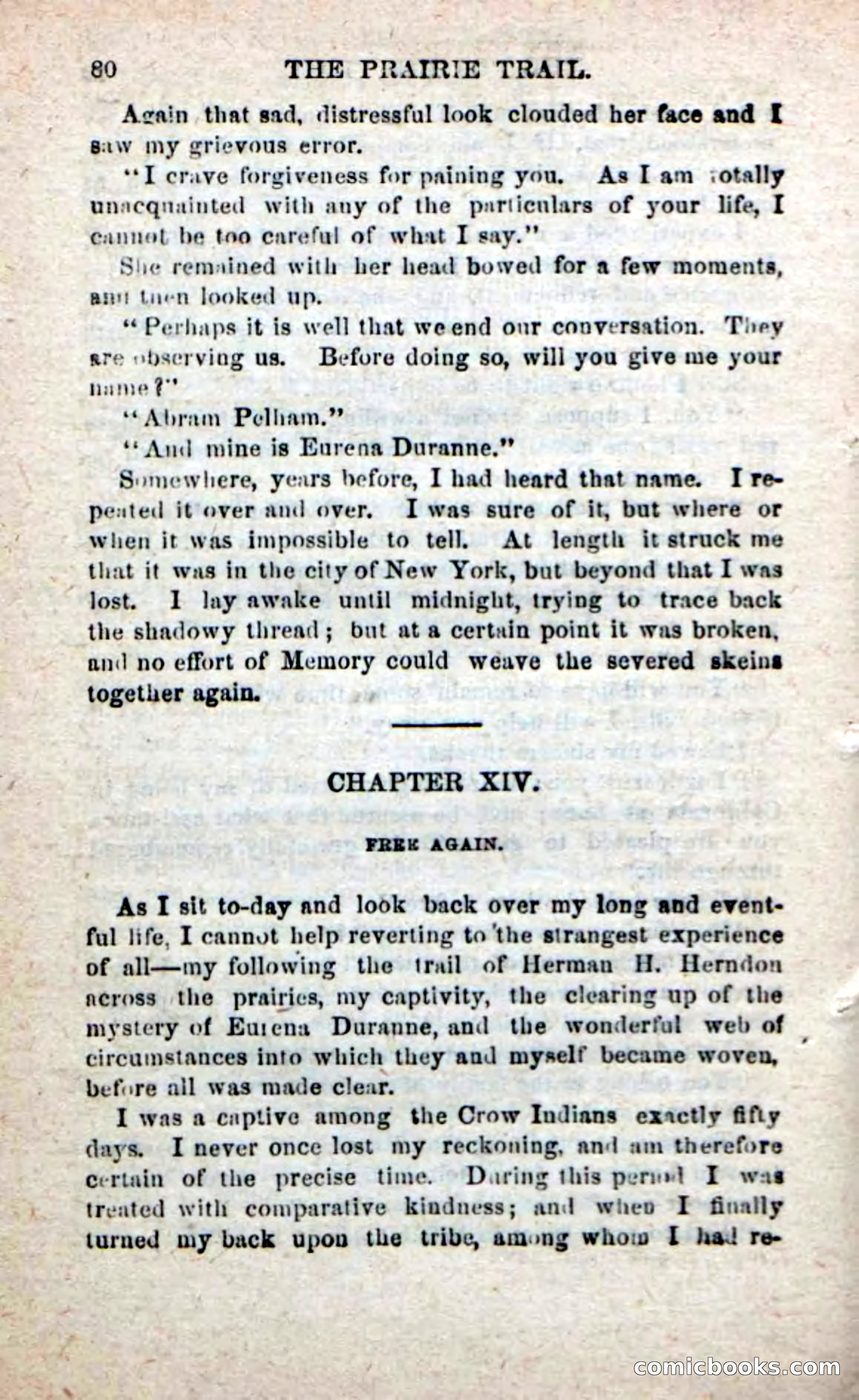 Beadle's New Dime Novels: On the Trail — page 76 of 100
