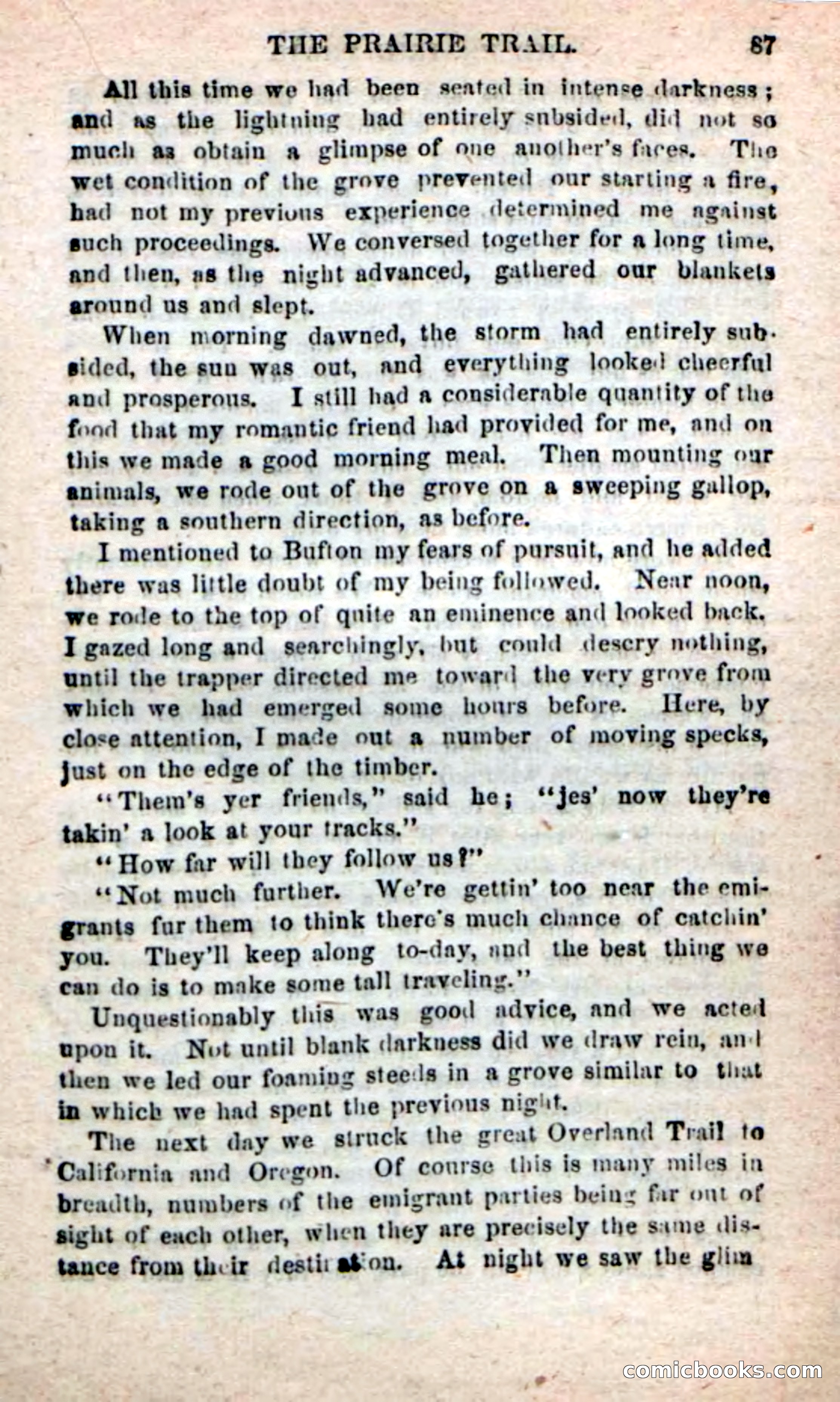 Beadle's New Dime Novels: On the Trail — page 83 of 100