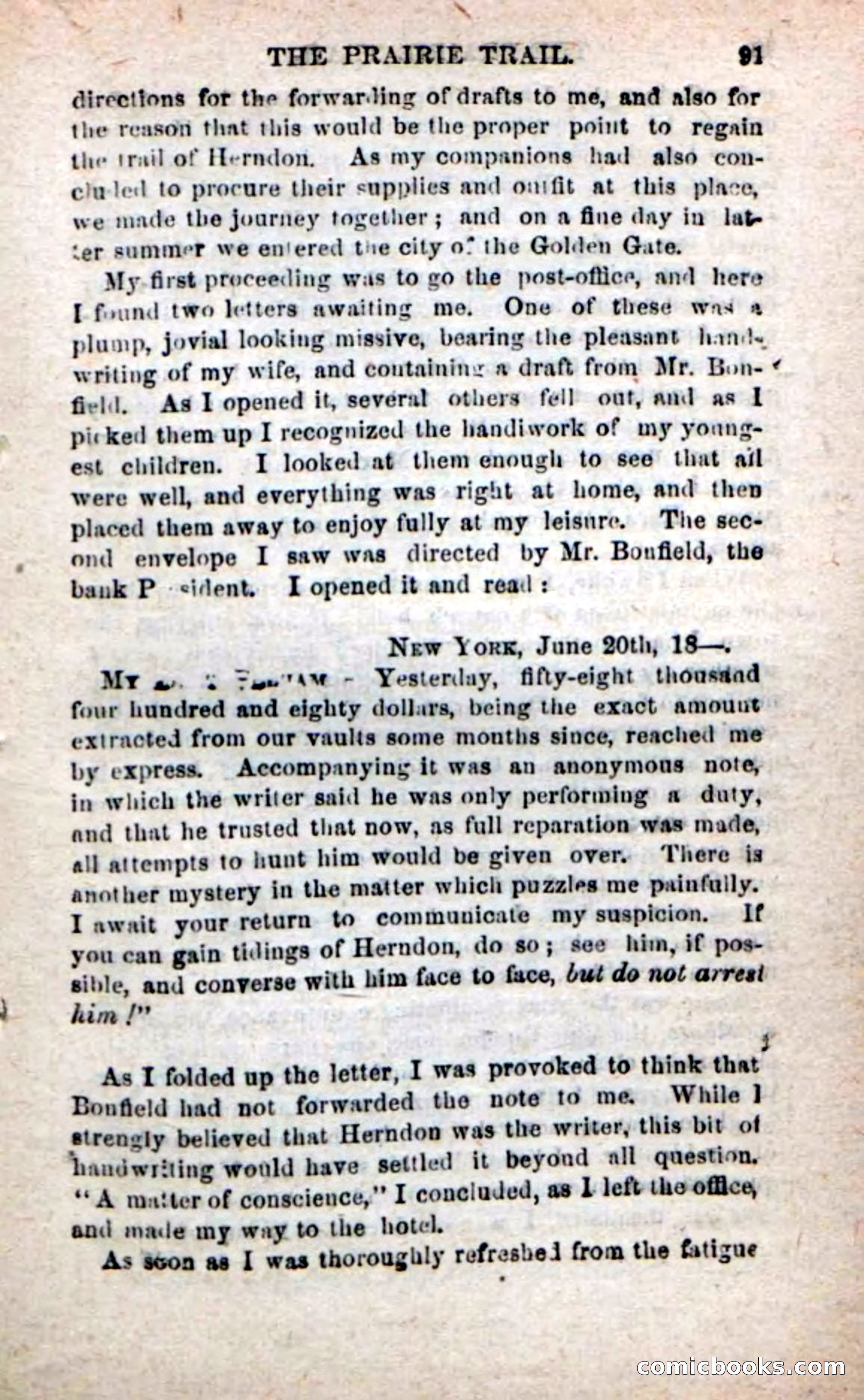 Beadle's New Dime Novels: On the Trail — page 87 of 100