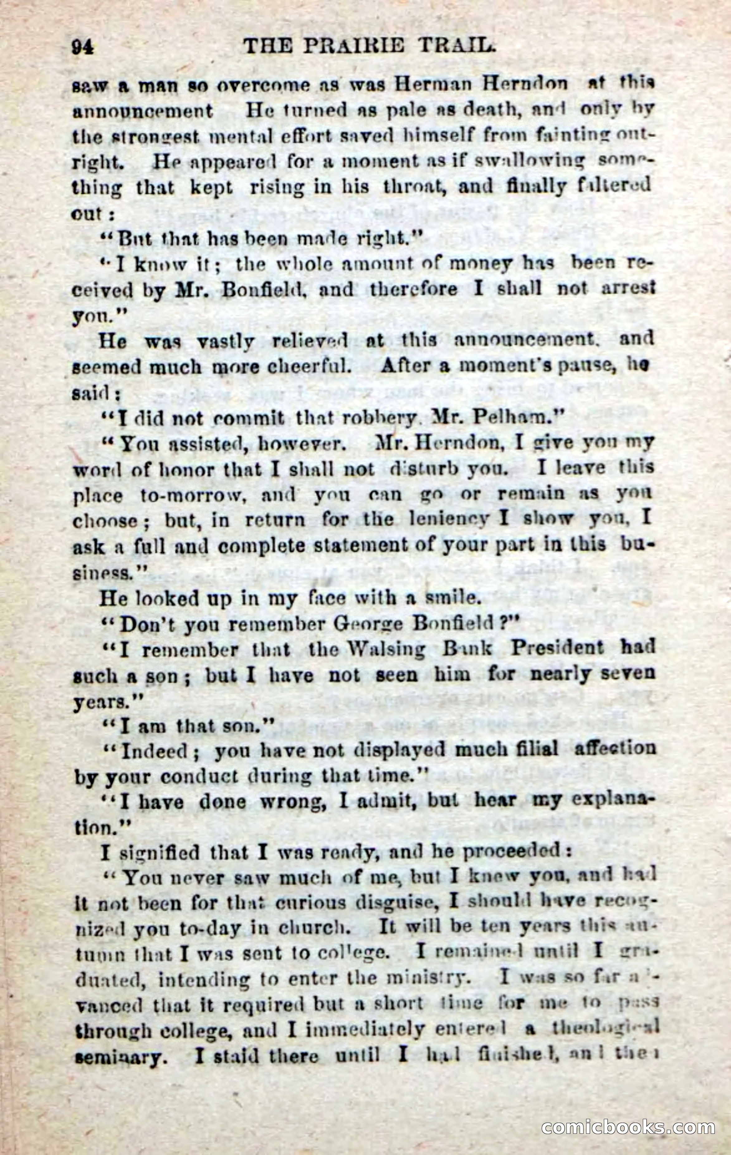 Beadle's New Dime Novels: On the Trail — page 90 of 100
