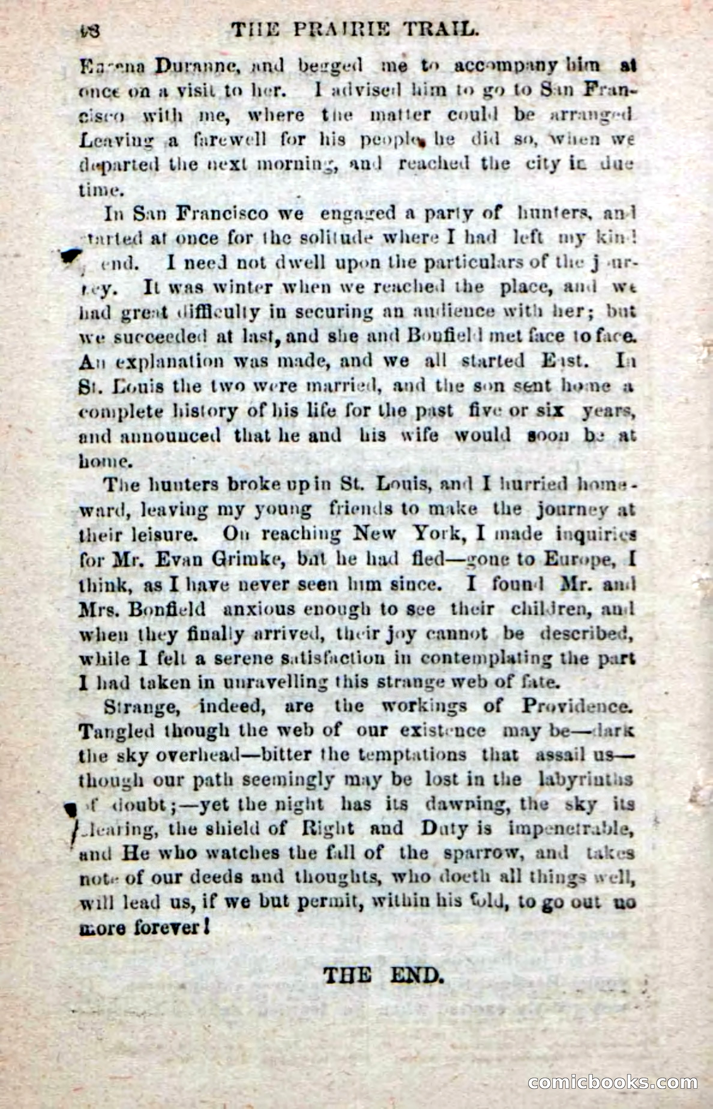 Beadle's New Dime Novels: On the Trail — page 94 of 100