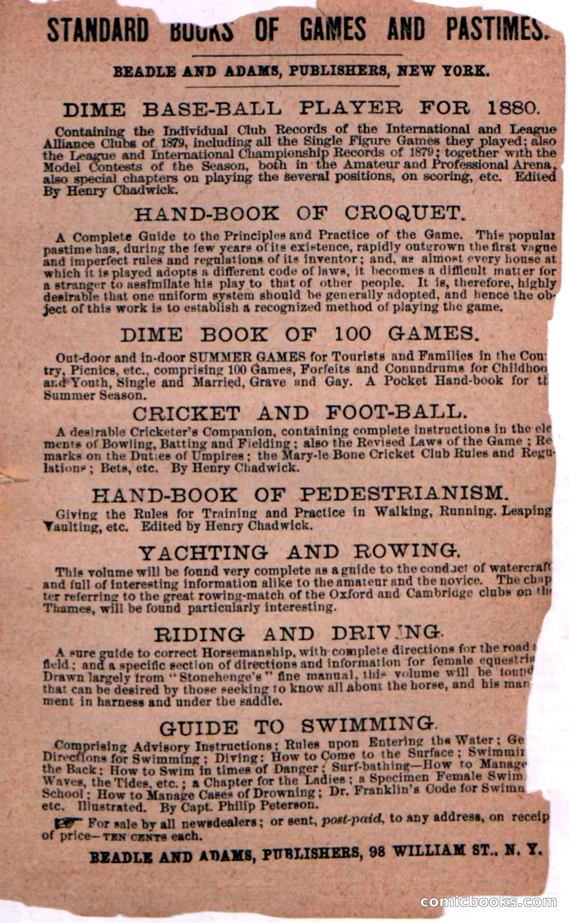 Beadle's New Dime Novels: On the Trail — page 99 of 100