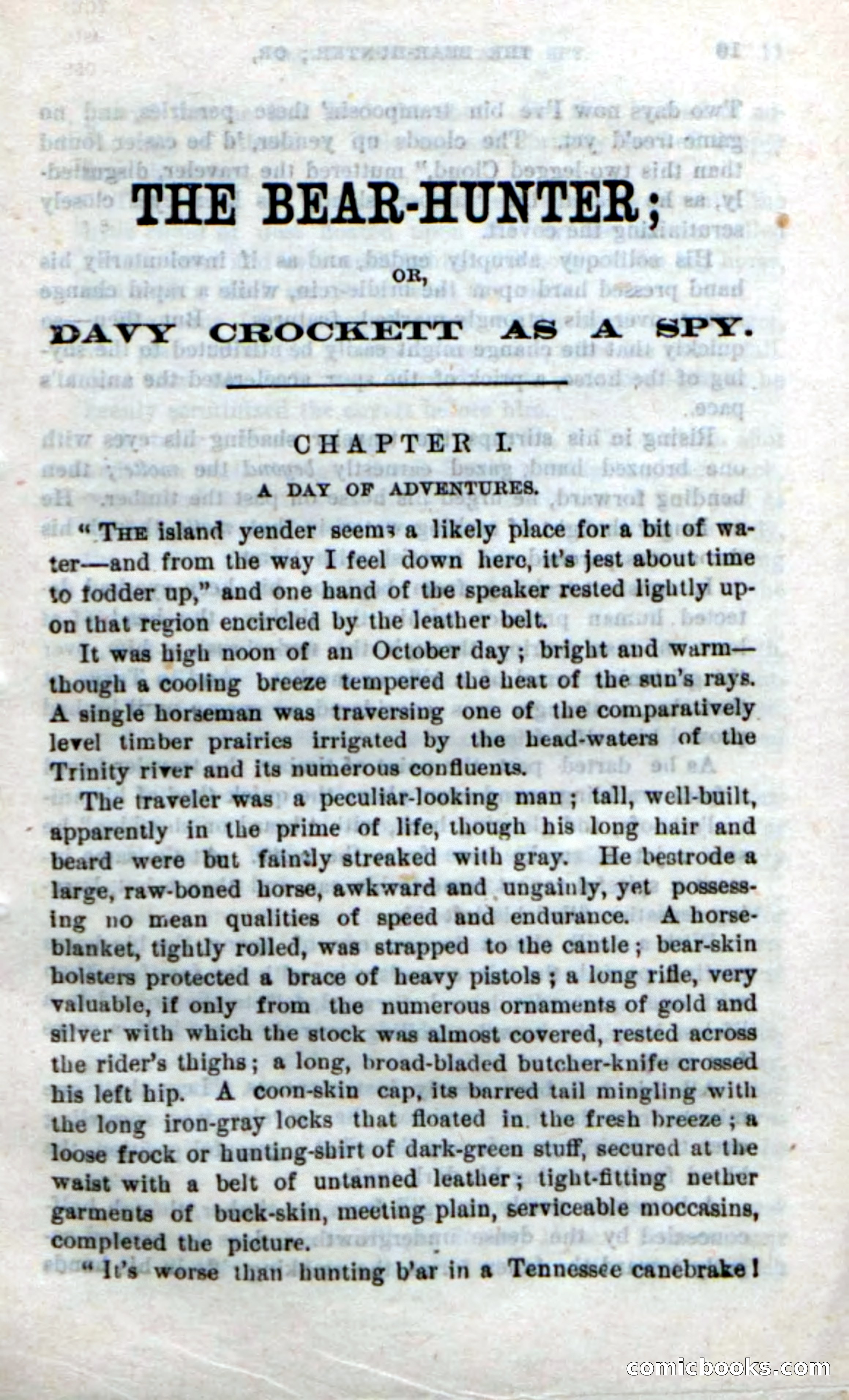 Beadle's New Dime Novels: The Bear-Hunter — page 5 of 100