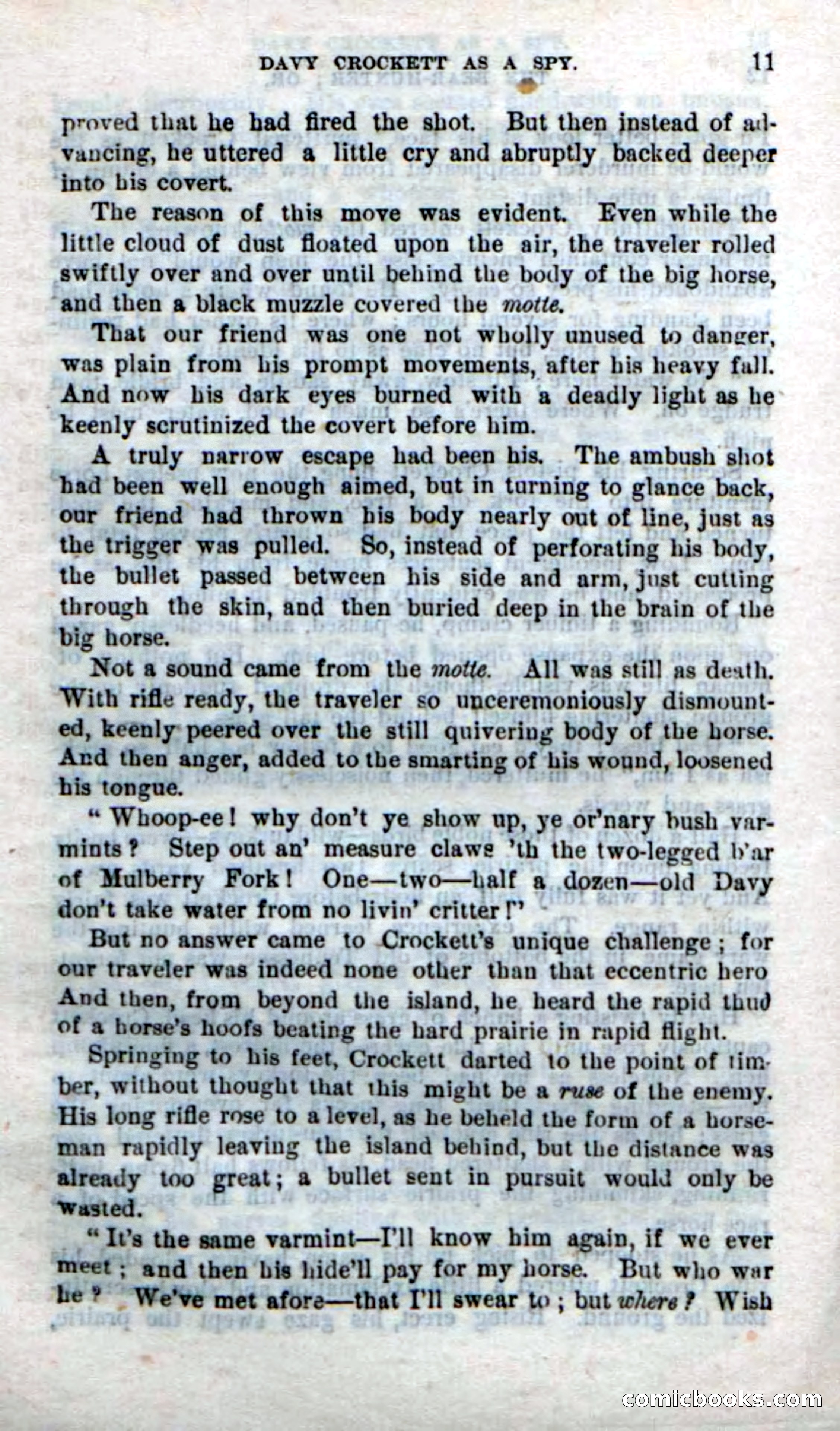 Beadle's New Dime Novels: The Bear-Hunter — page 7 of 100