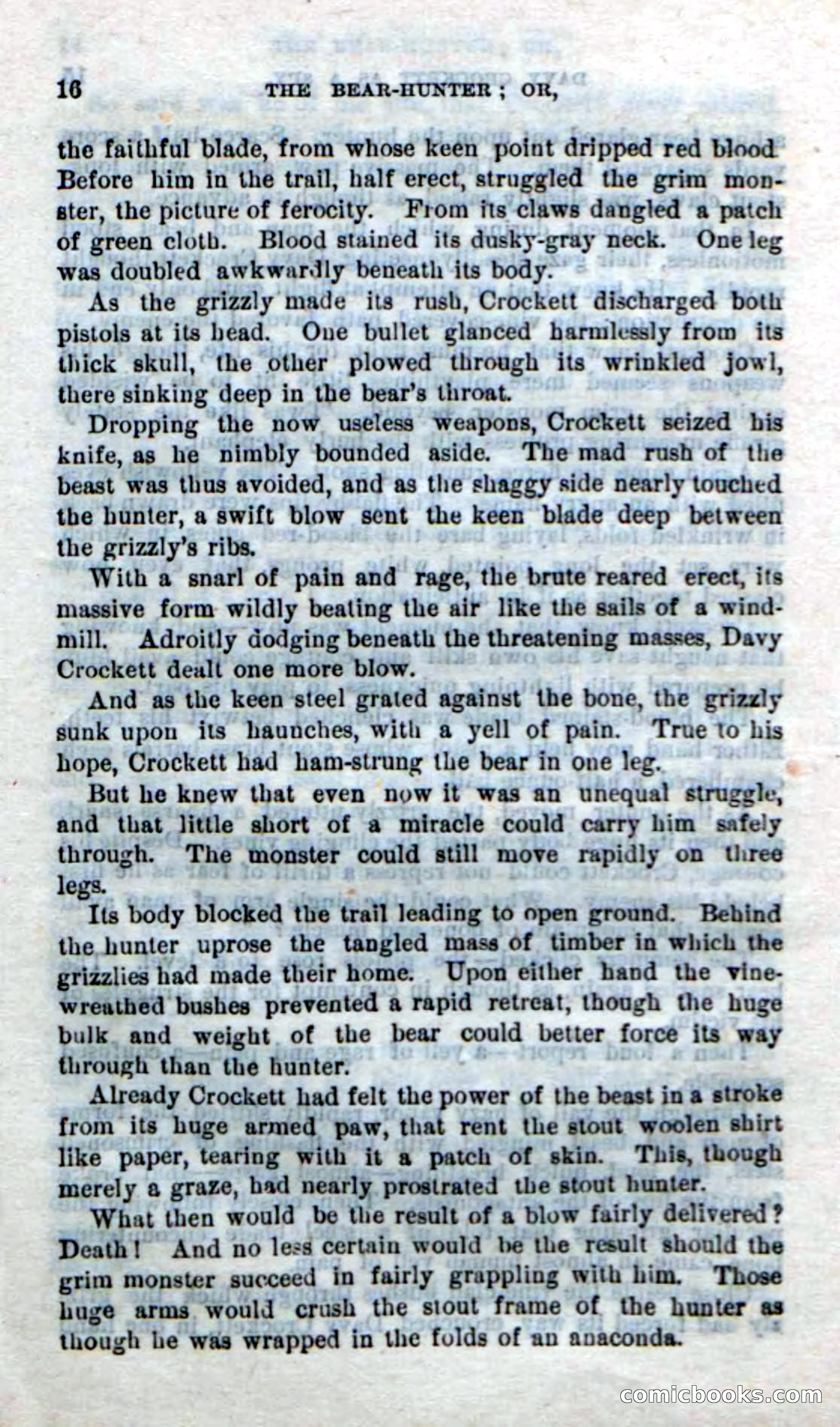 Beadle's New Dime Novels: The Bear-Hunter — page 12 of 100