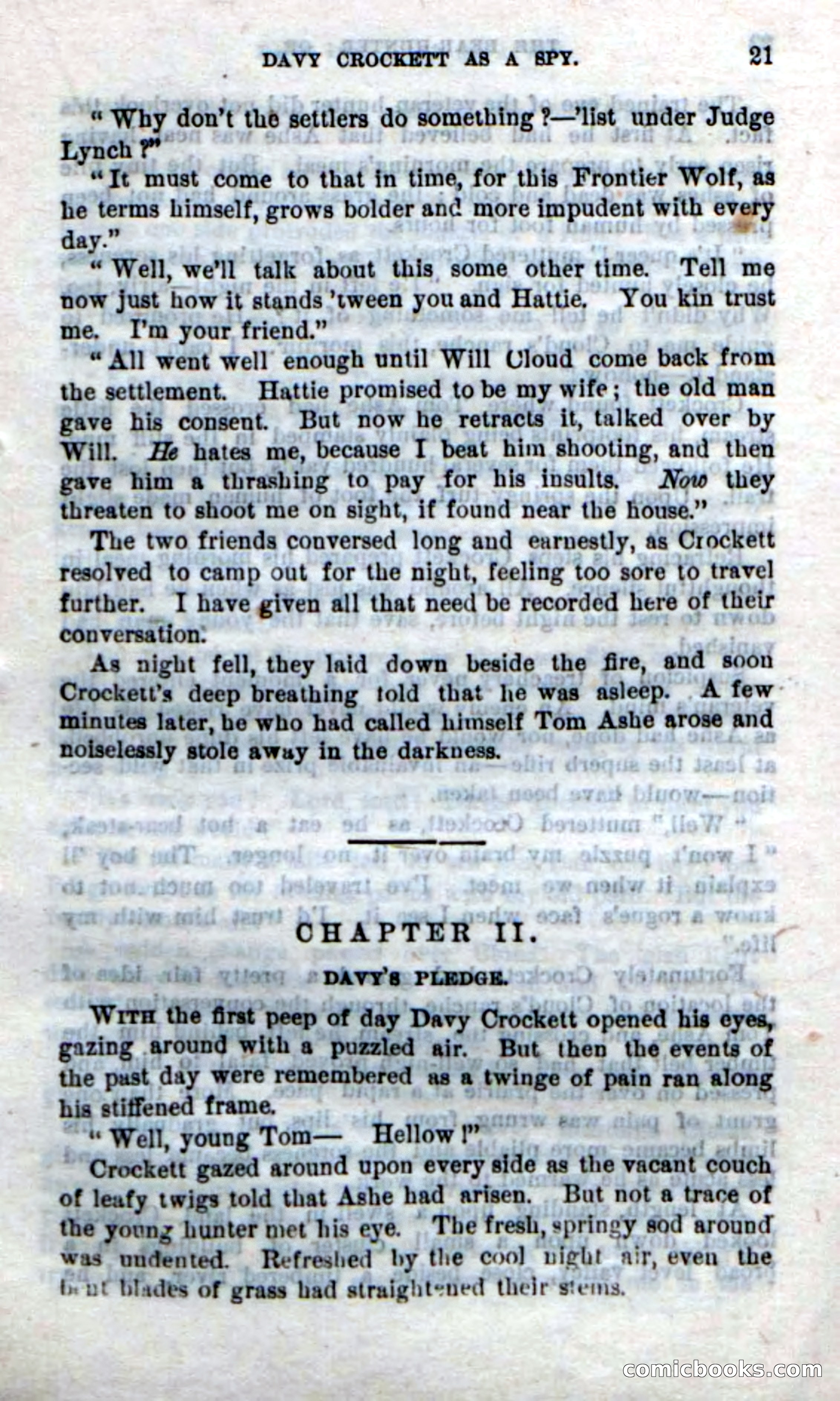 Beadle's New Dime Novels: The Bear-Hunter — page 17 of 100