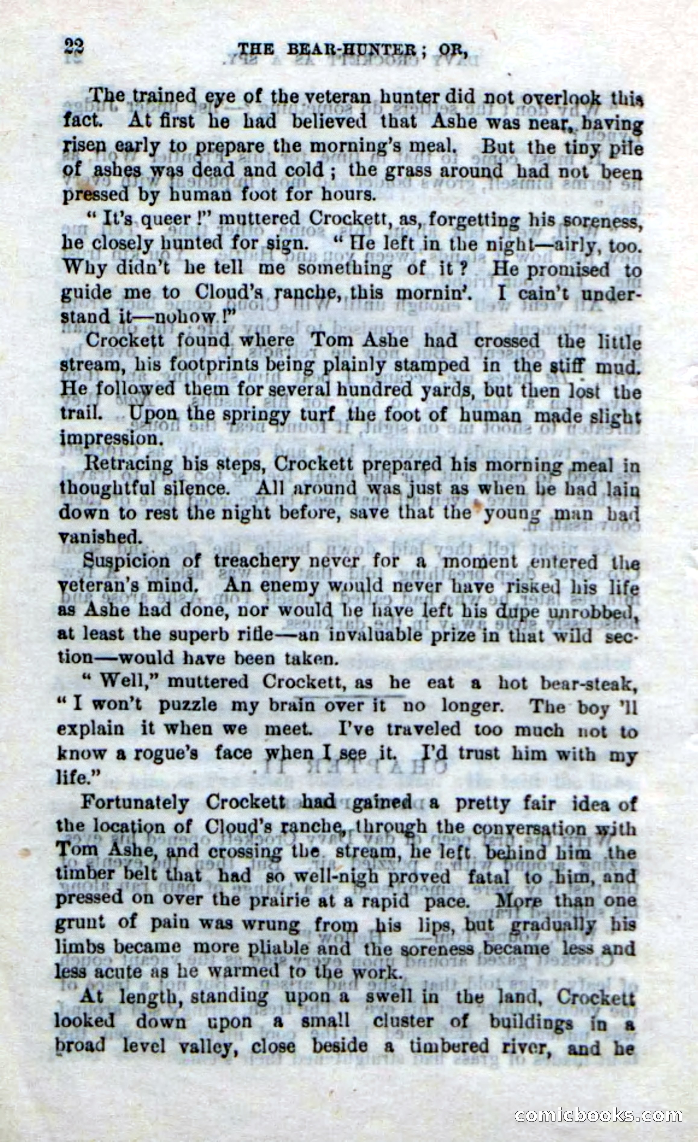 Beadle's New Dime Novels: The Bear-Hunter — page 18 of 100