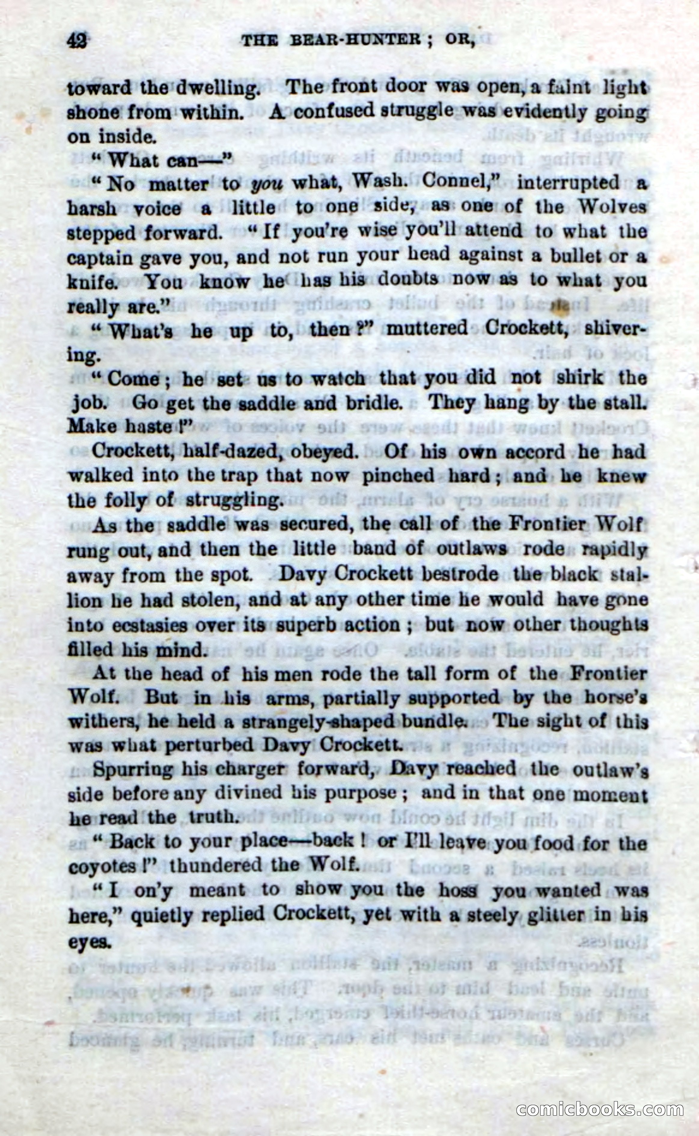 Beadle's New Dime Novels: The Bear-Hunter — page 38 of 100