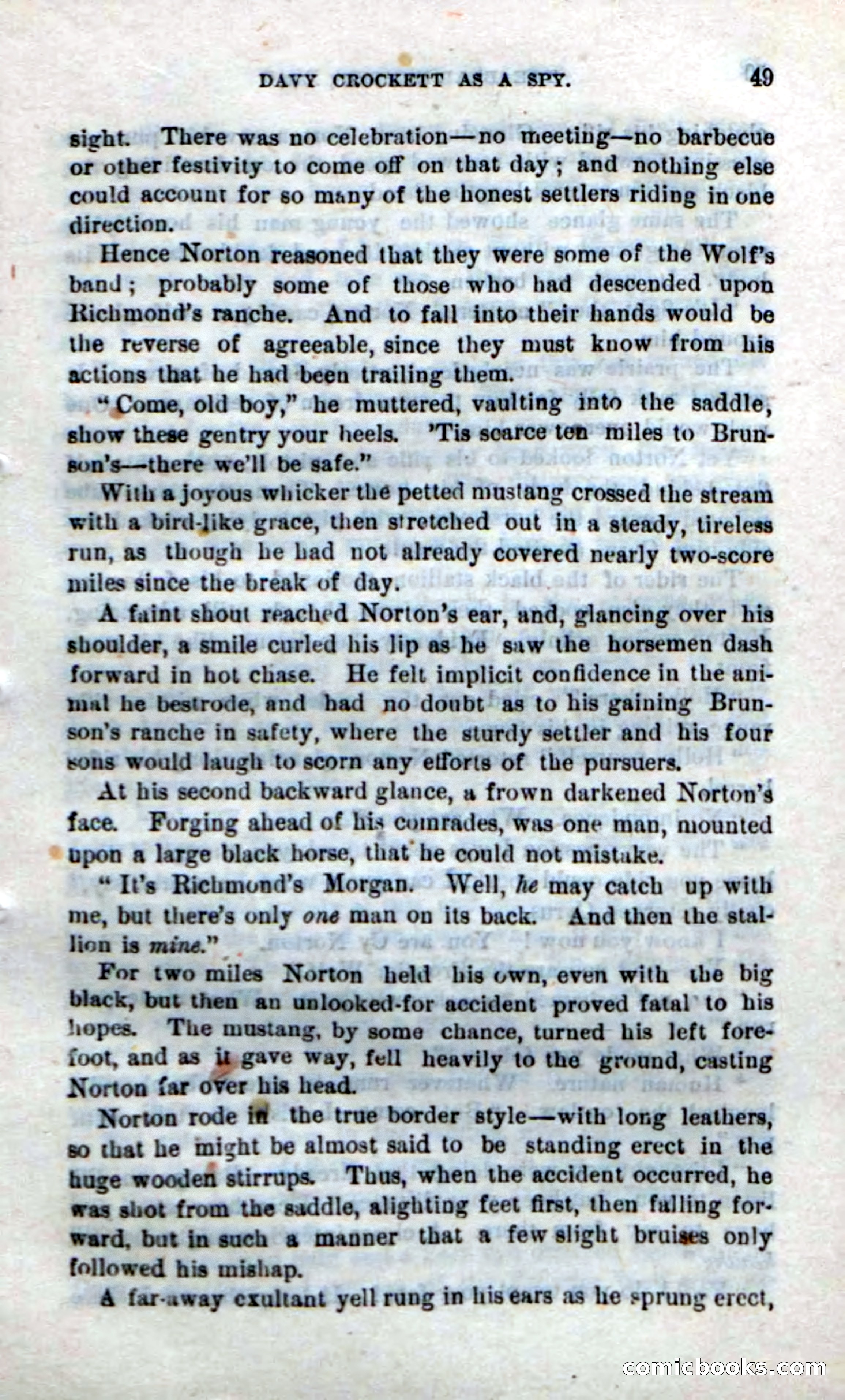 Beadle's New Dime Novels: The Bear-Hunter — page 45 of 100
