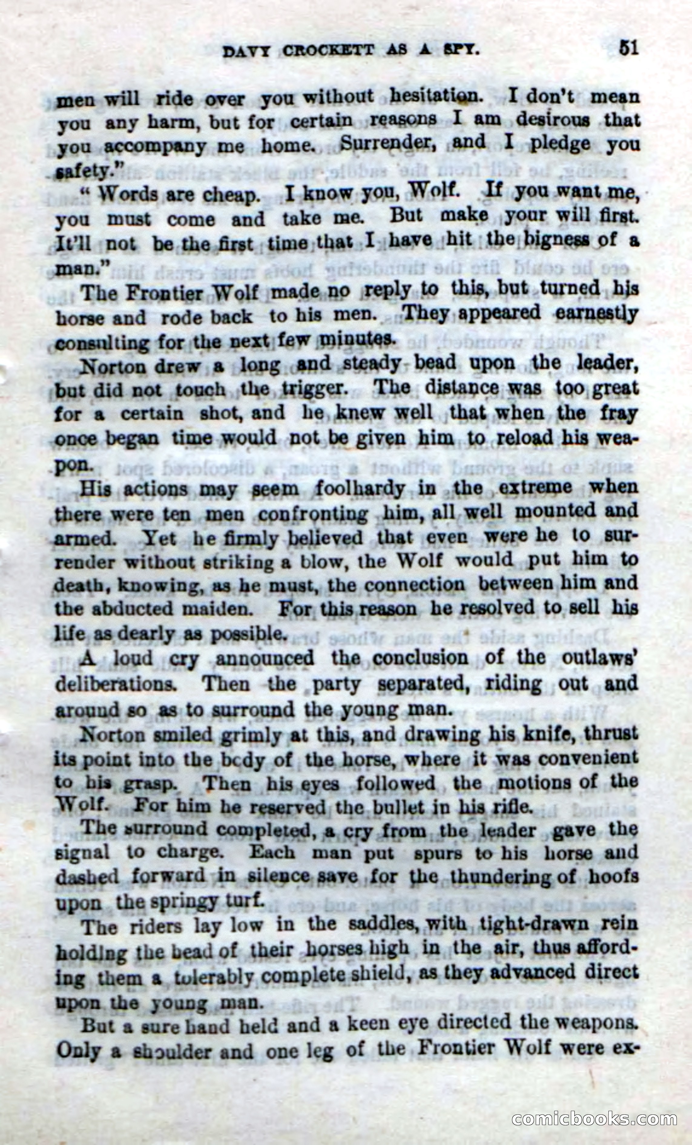 Beadle's New Dime Novels: The Bear-Hunter — page 47 of 100