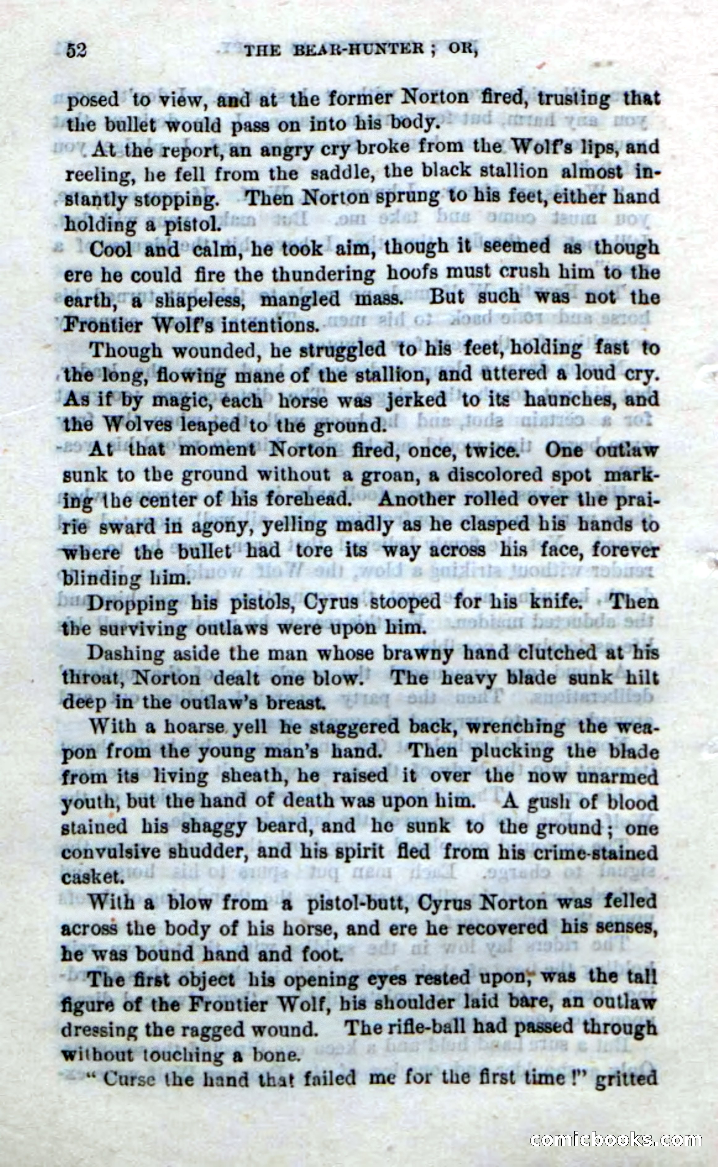 Beadle's New Dime Novels: The Bear-Hunter — page 48 of 100