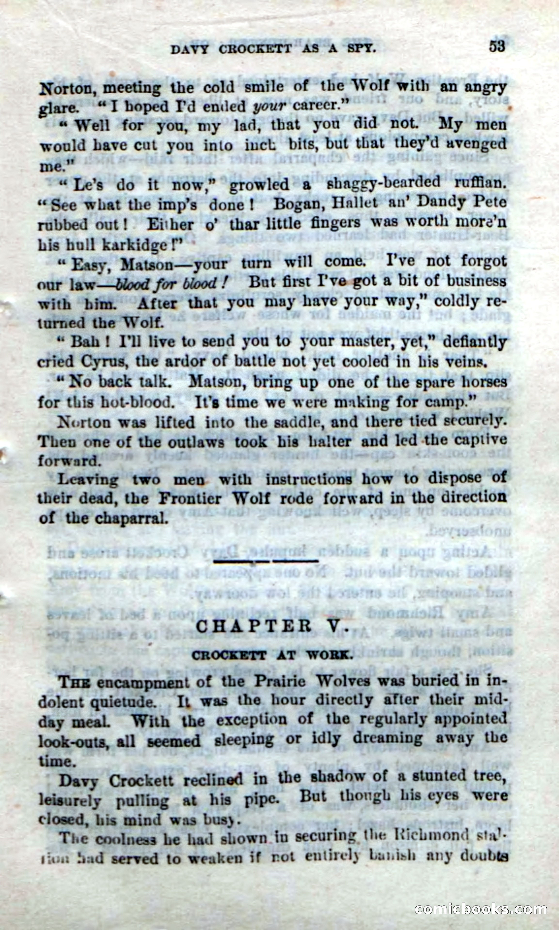 Beadle's New Dime Novels: The Bear-Hunter — page 49 of 100