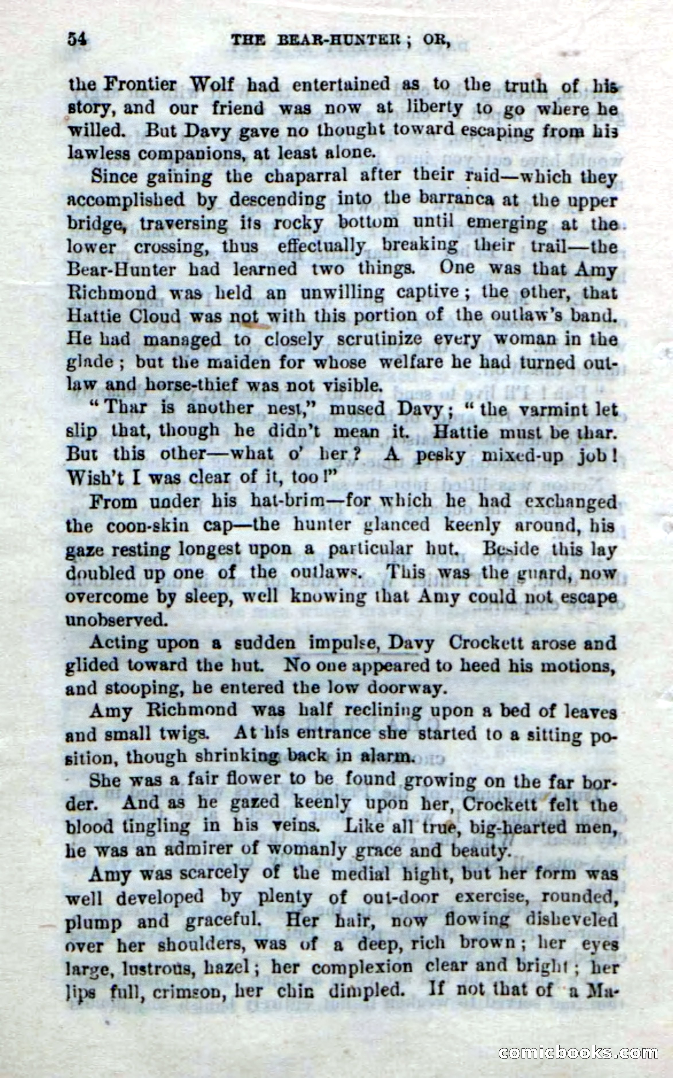 Beadle's New Dime Novels: The Bear-Hunter — page 50 of 100